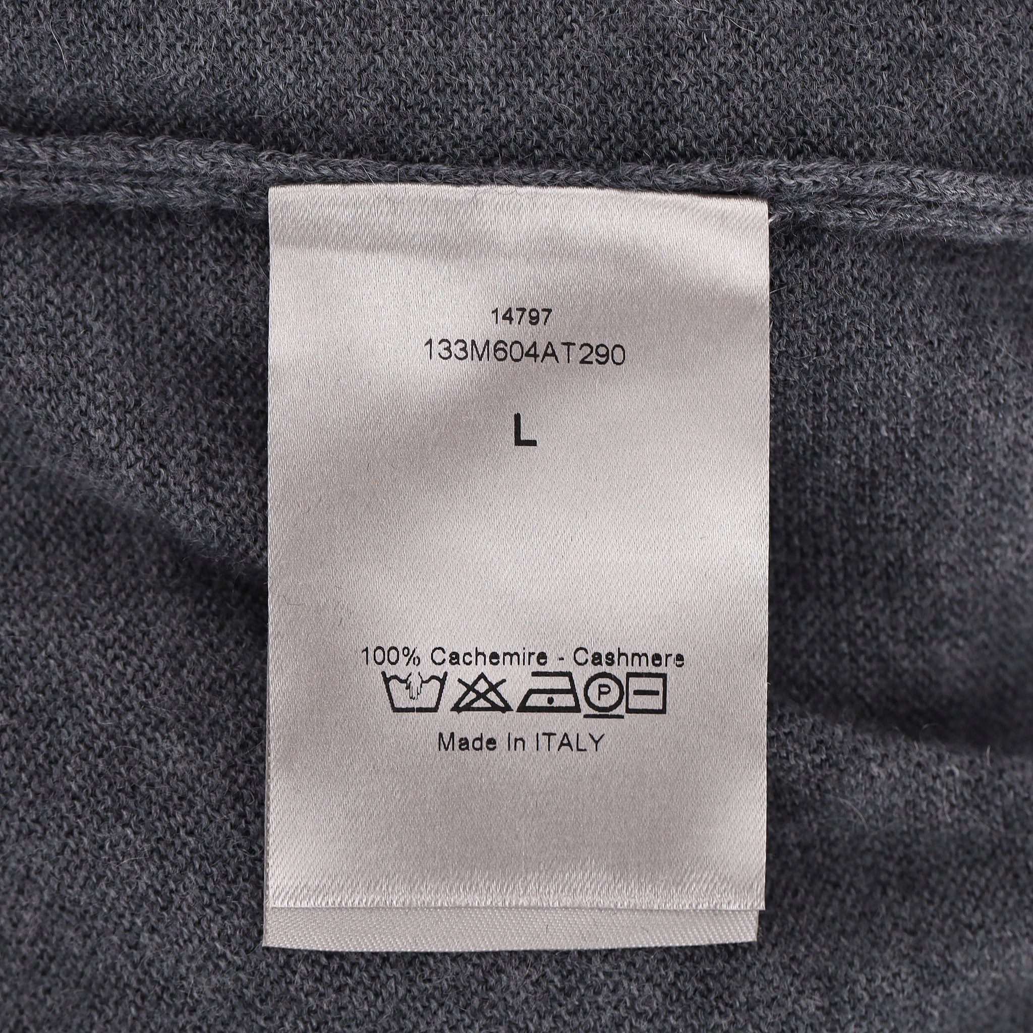 Dior Rollneck Cashmere Jumper. Size L - Image 6