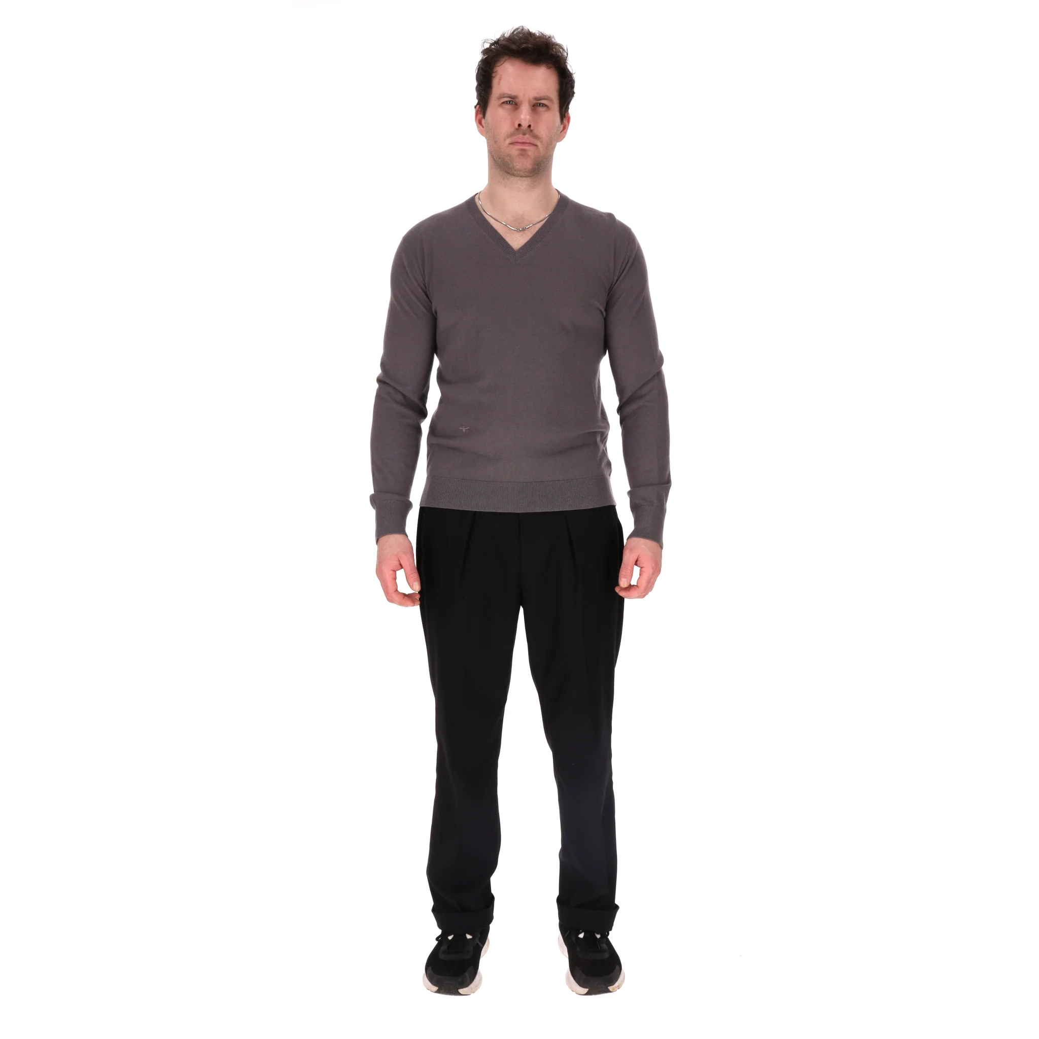 Dior Bee-Embroidered Cashmere Jumper. Size L - Image 2