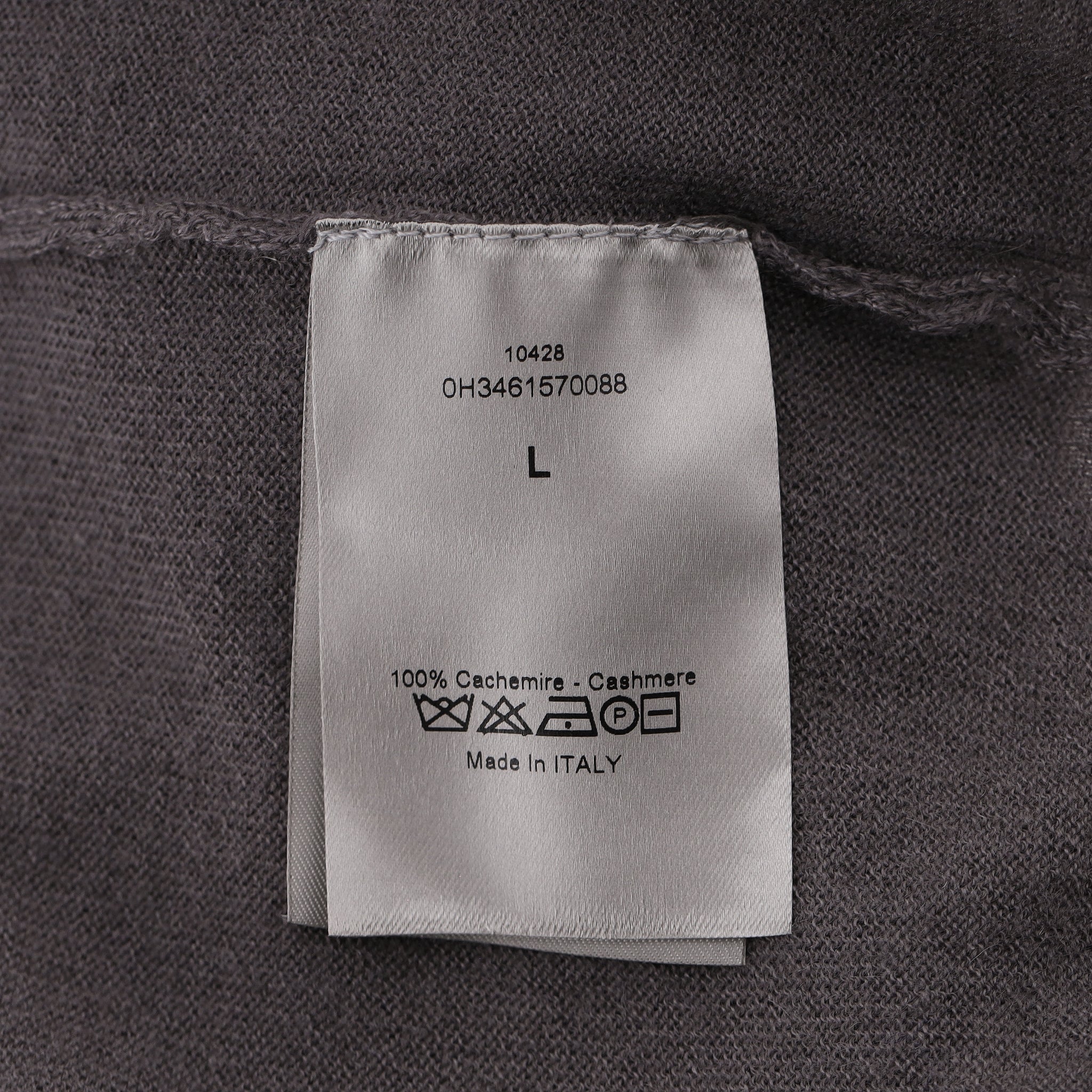 Dior Bee-Embroidered Cashmere Jumper. Size L - Image 7