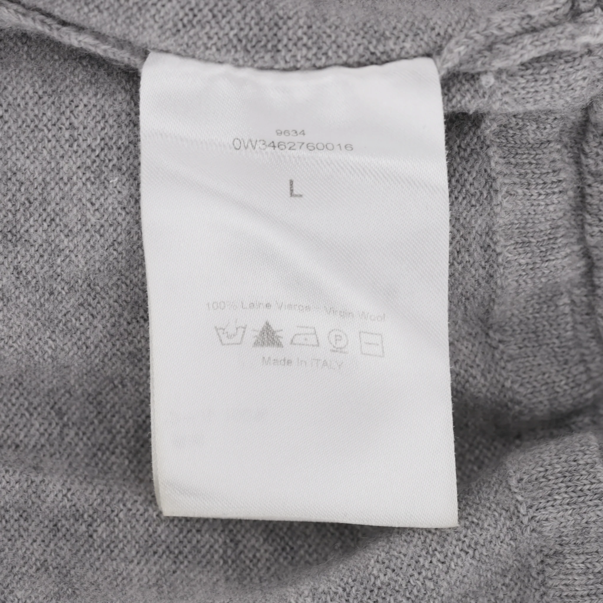 Dior Bee-Embroidered Virgin Wool Jumper. Size M - Image 7