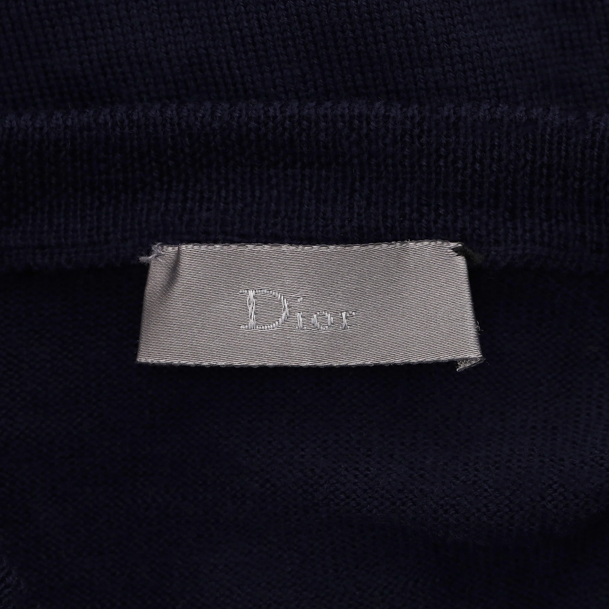 Dior Bee-Embroidered Wool Jumper. Size M - Image 6