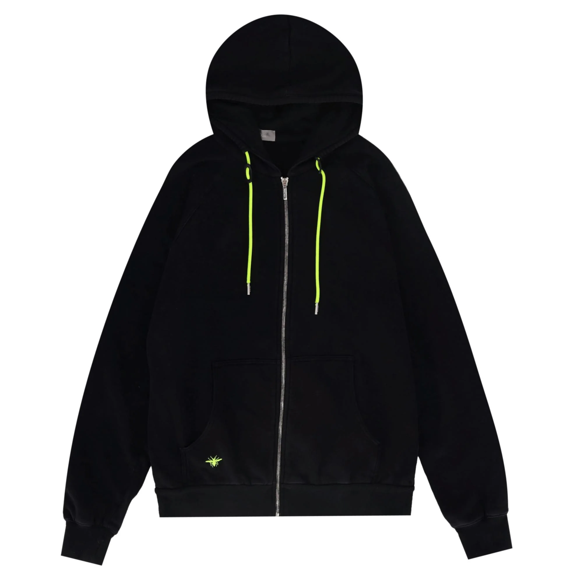 Dior Bee-Embroidered Zip-Up Hoodie. Size L