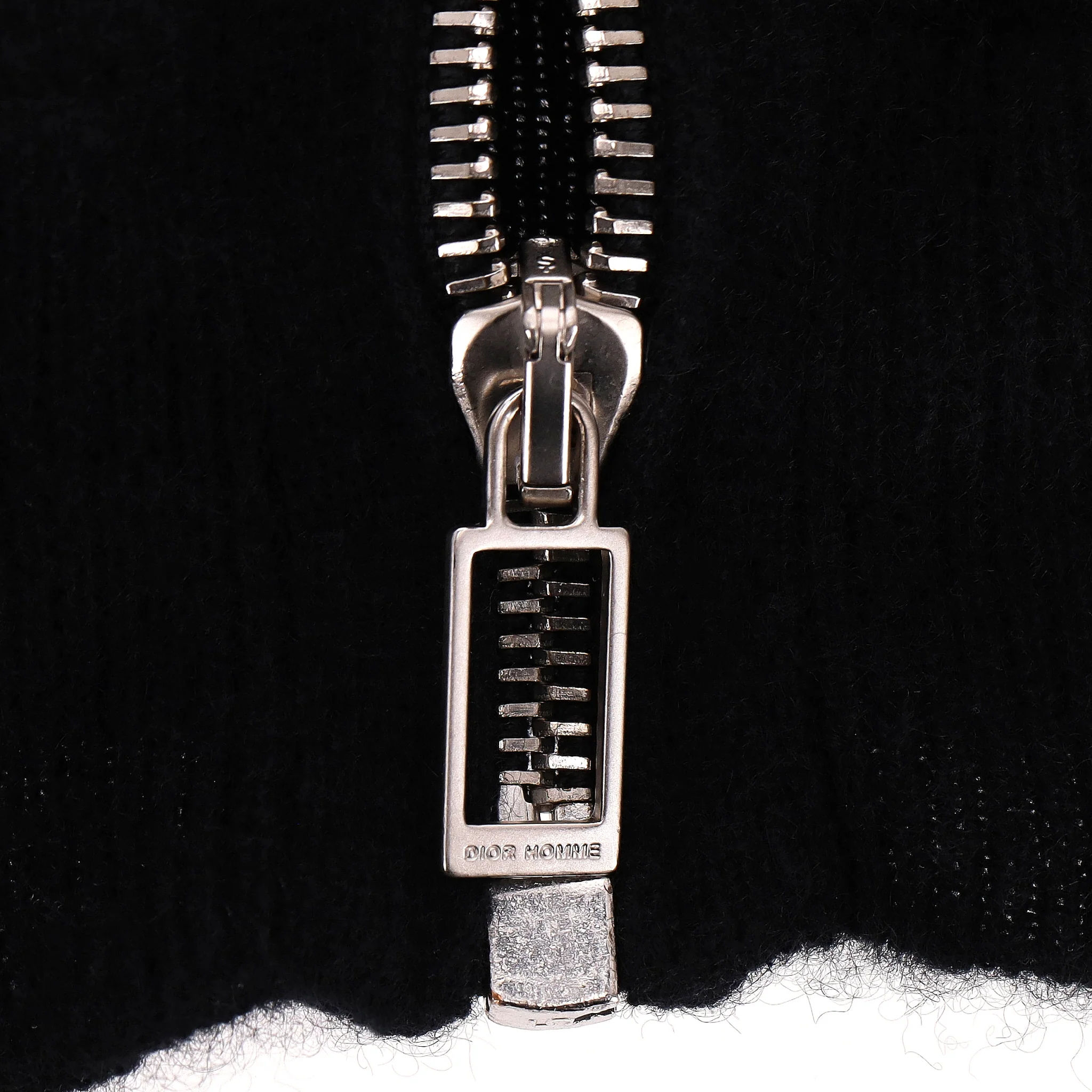Dior Cashmere Zip-Up Cardigan. Size L - Image 5