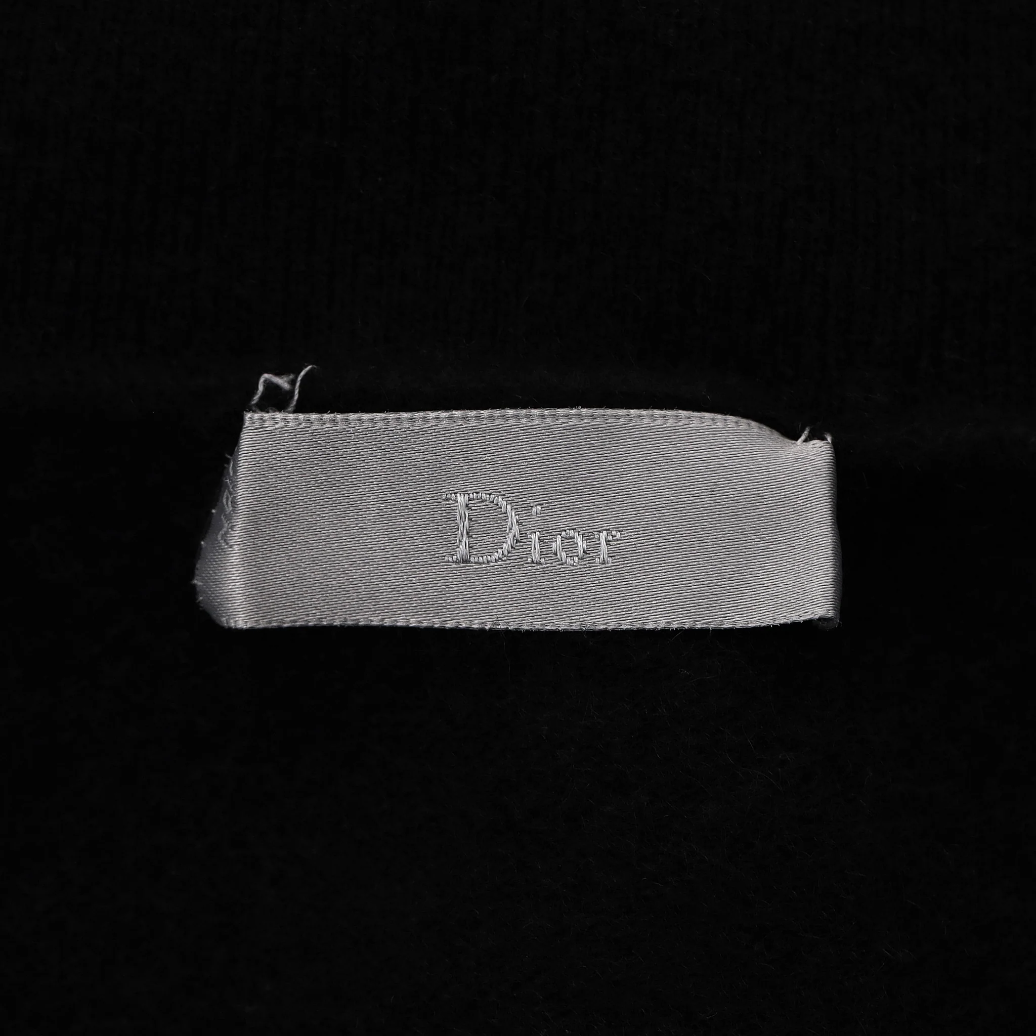 Dior Cashmere Zip-Up Cardigan. Size L - Image 6