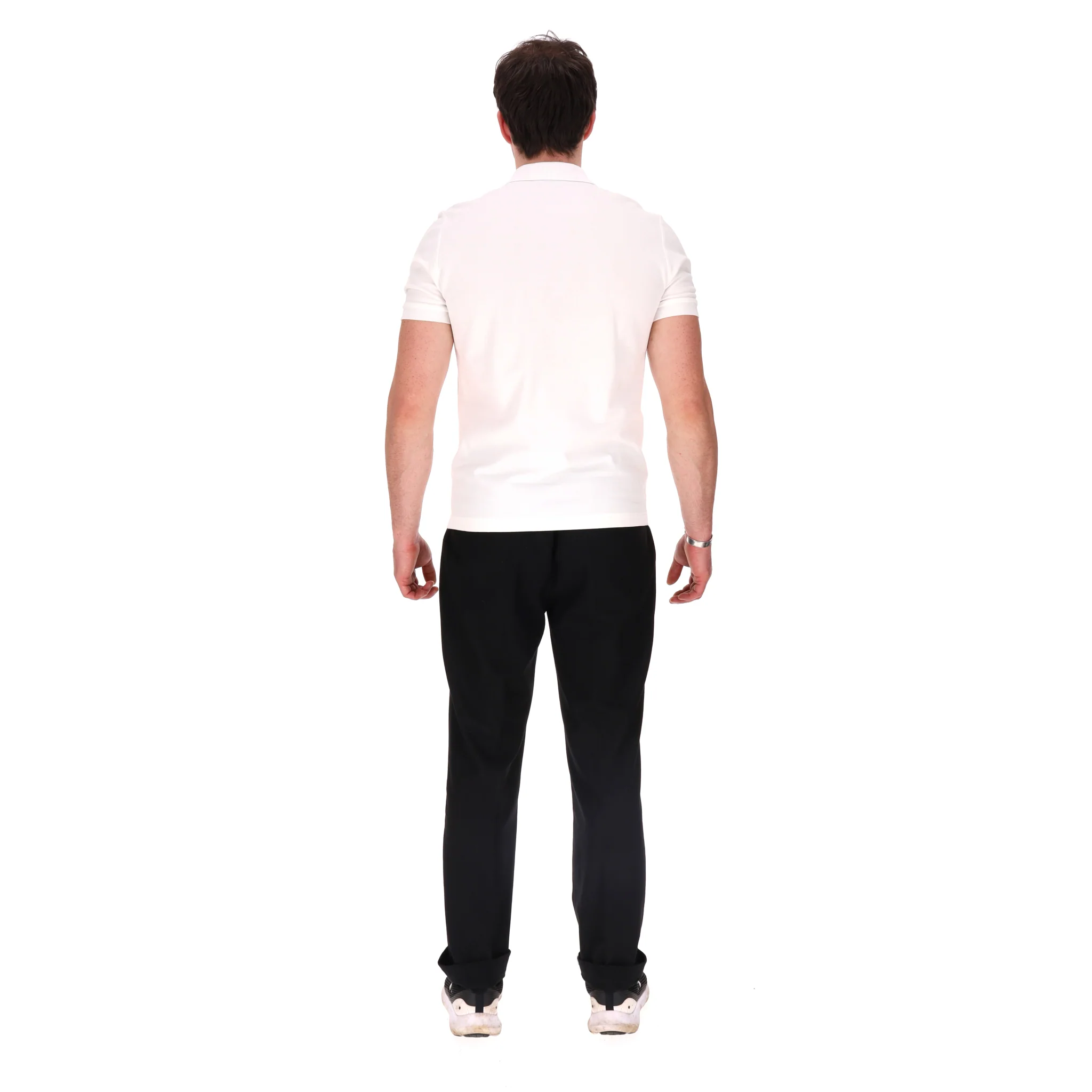 Dior 'CD Icon' Embroidered Cotton Polo Shirt. Size L - Image 4