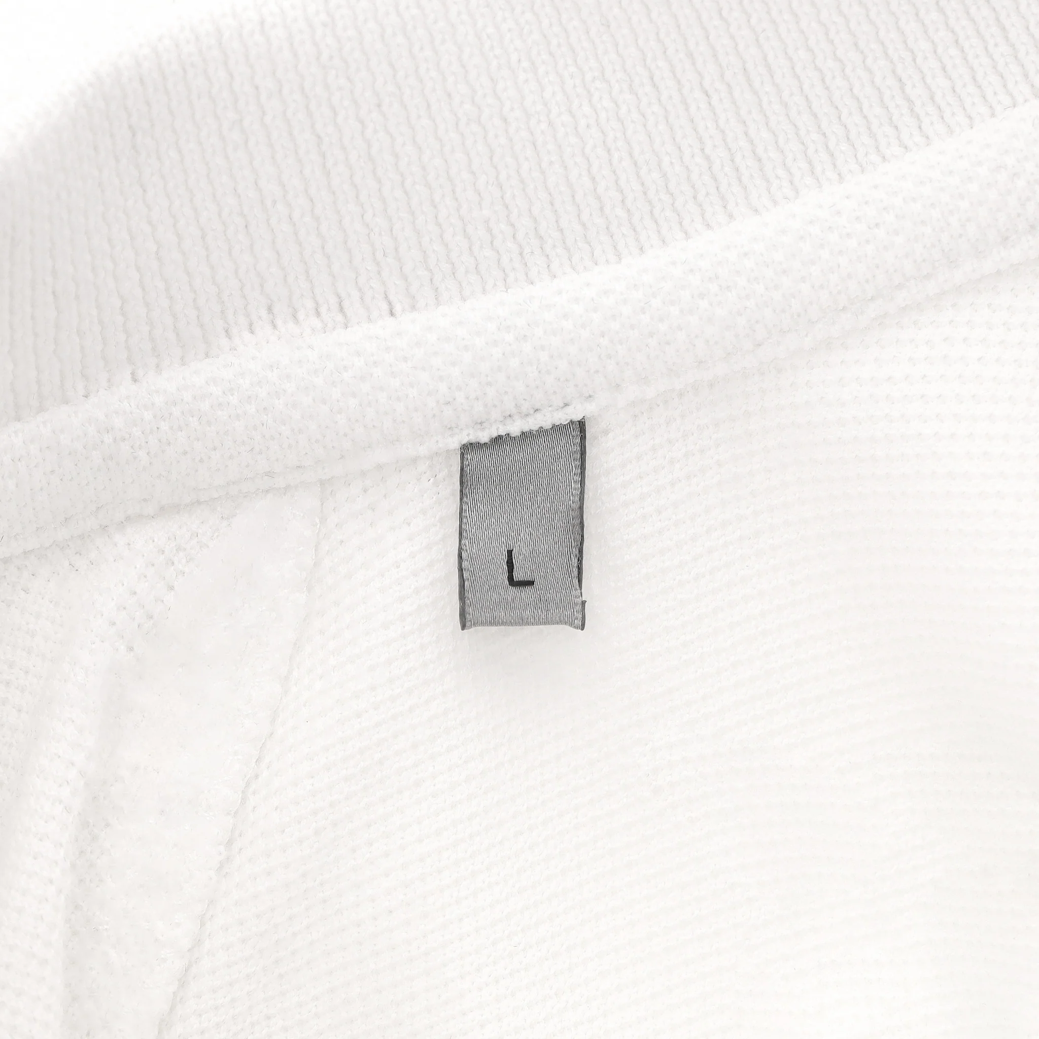 Dior 'CD Icon' Embroidered Cotton Polo Shirt. Size L - Image 6