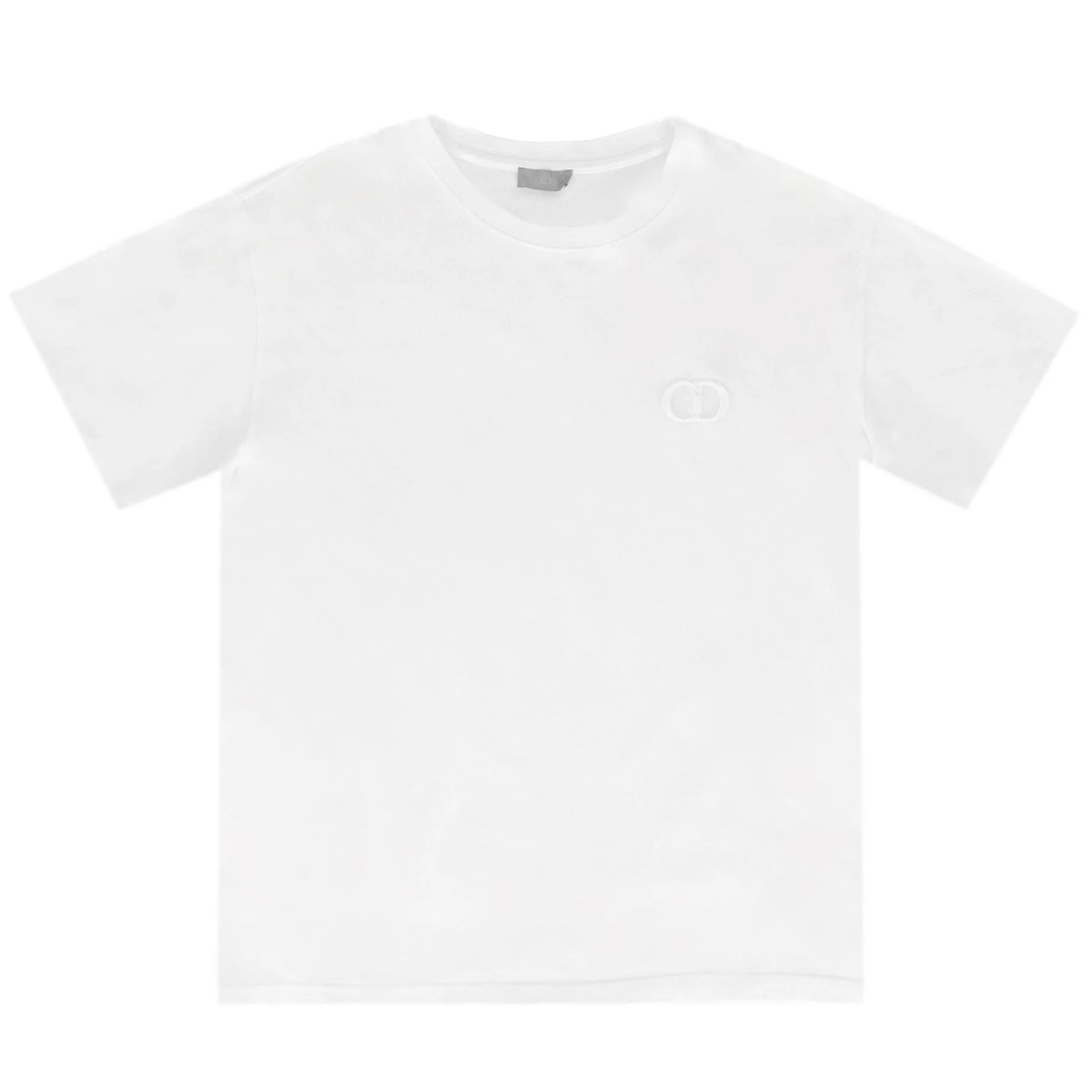 Dior 'CD Icon' Embroidered Cotton T-Shirt. Size XL