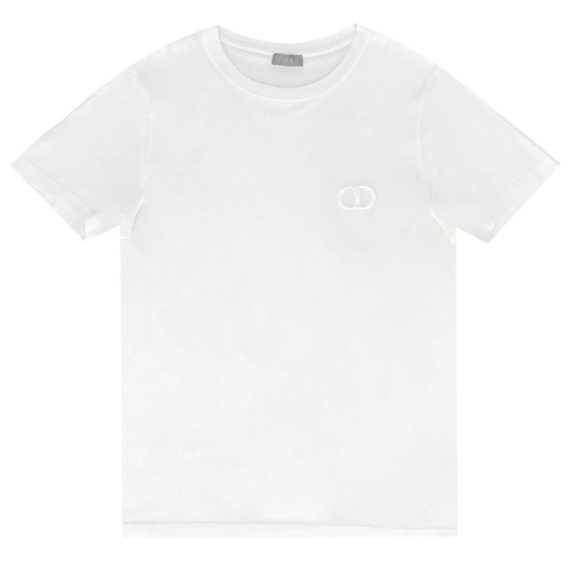 Dior 'CD Icon' Embroidered Cotton T-Shirt. Size L