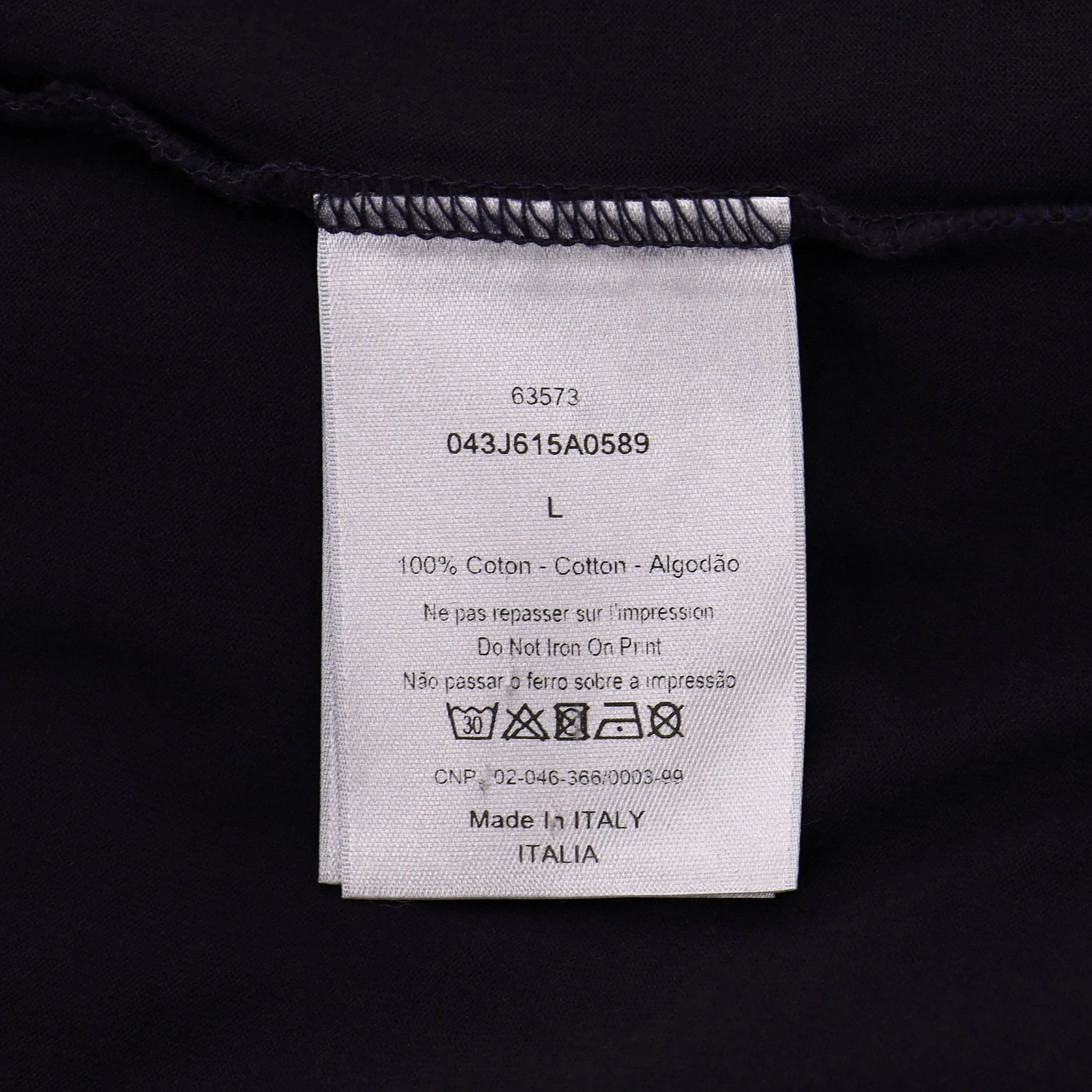 Dior Oversized 'Christian Dior Atelier' T-Shirt. Size L - Image 6