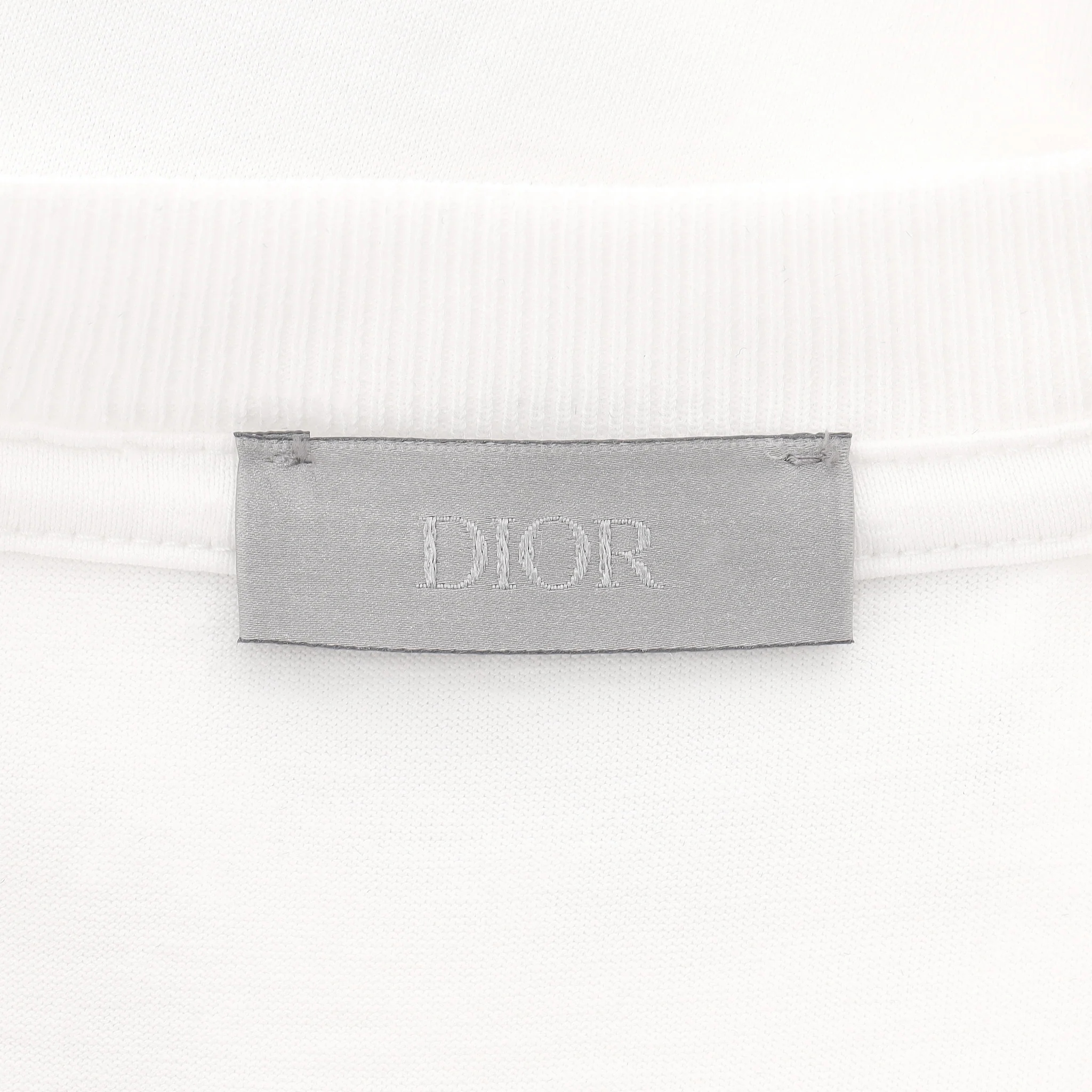 Dior Cotton Logo Rose Print 'Dior Jardin' T-Shirt. Size XL - Image 6