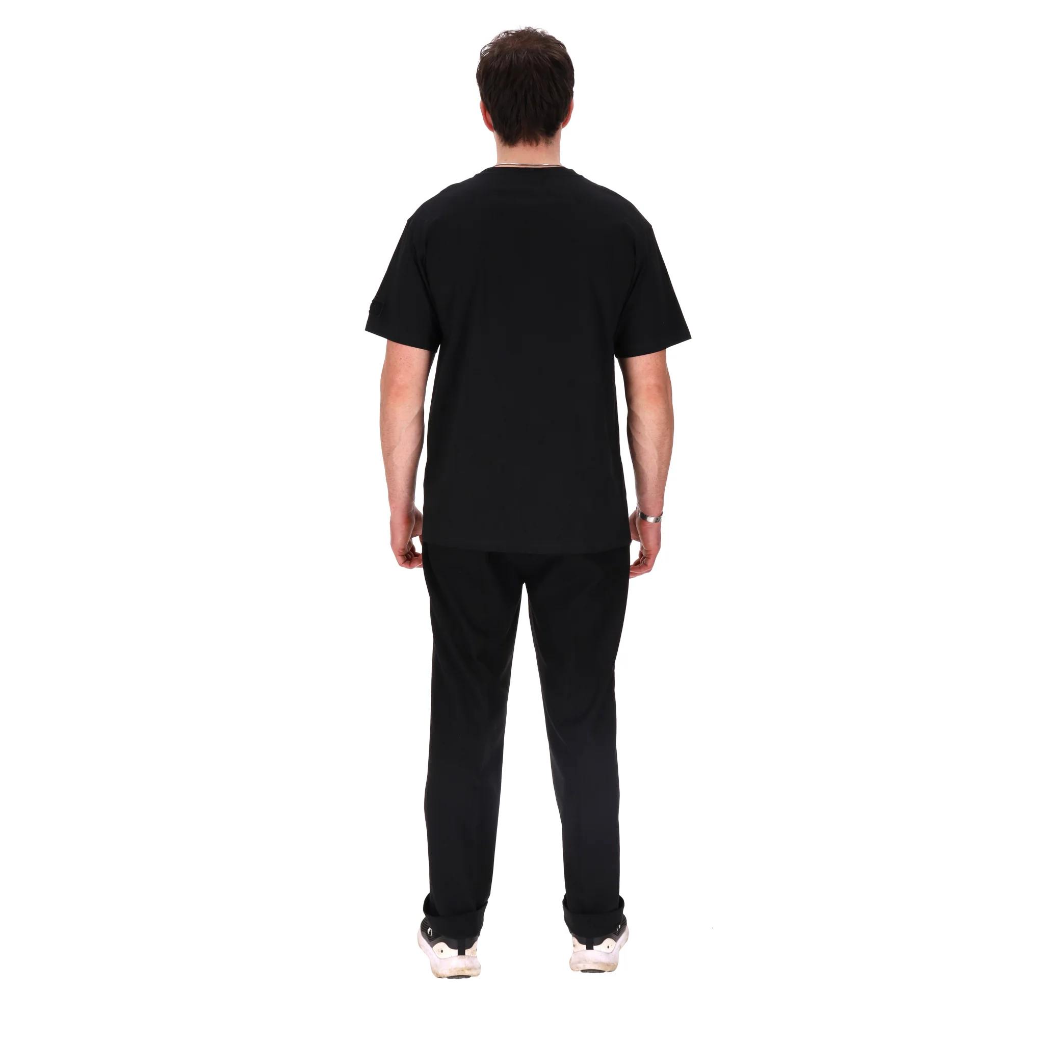 Dior Cotton T-Shirt With A Logo Patch To The Sleeve. Size L - Image 4