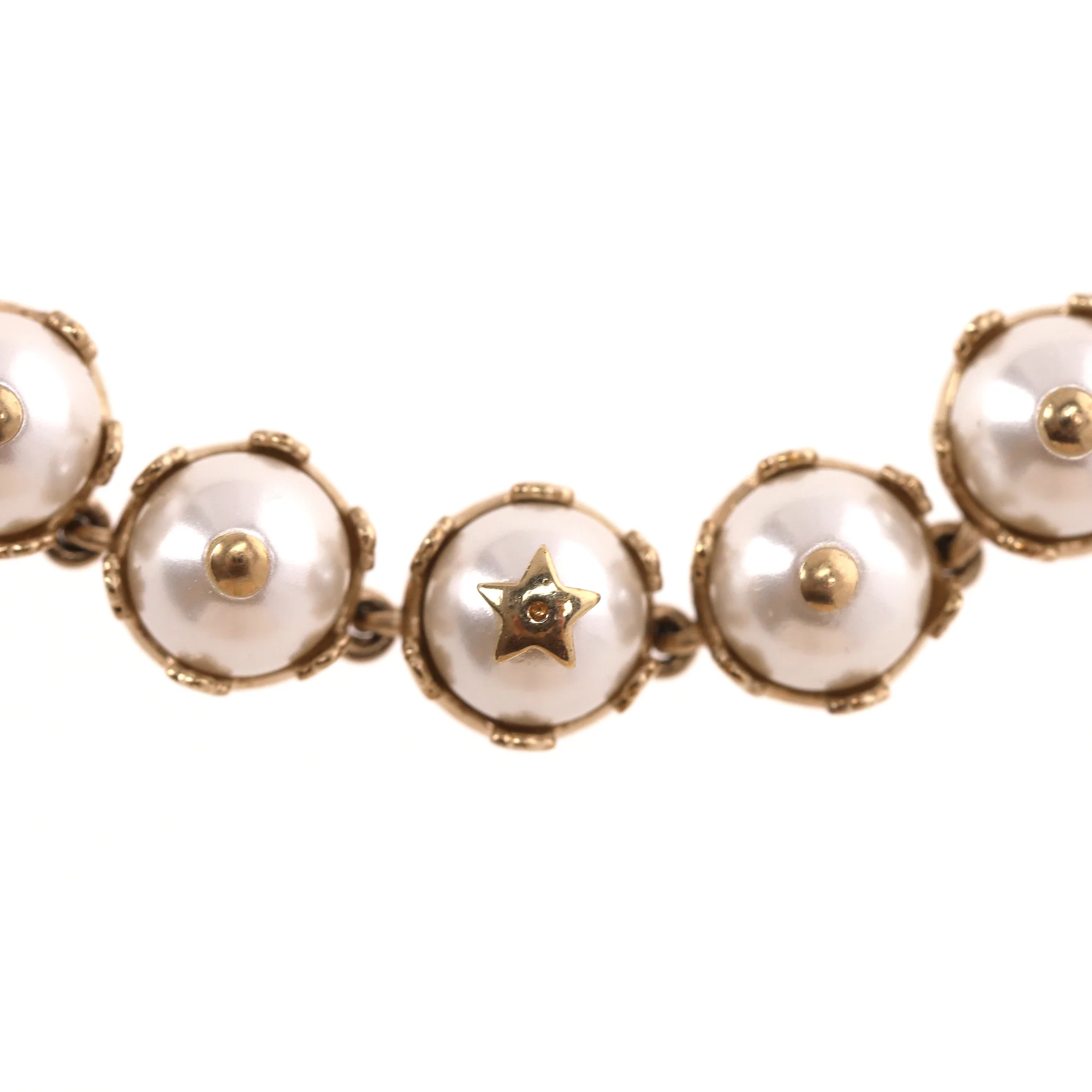 Dior D-Renaissance Pearl Choker Necklace - Image 6