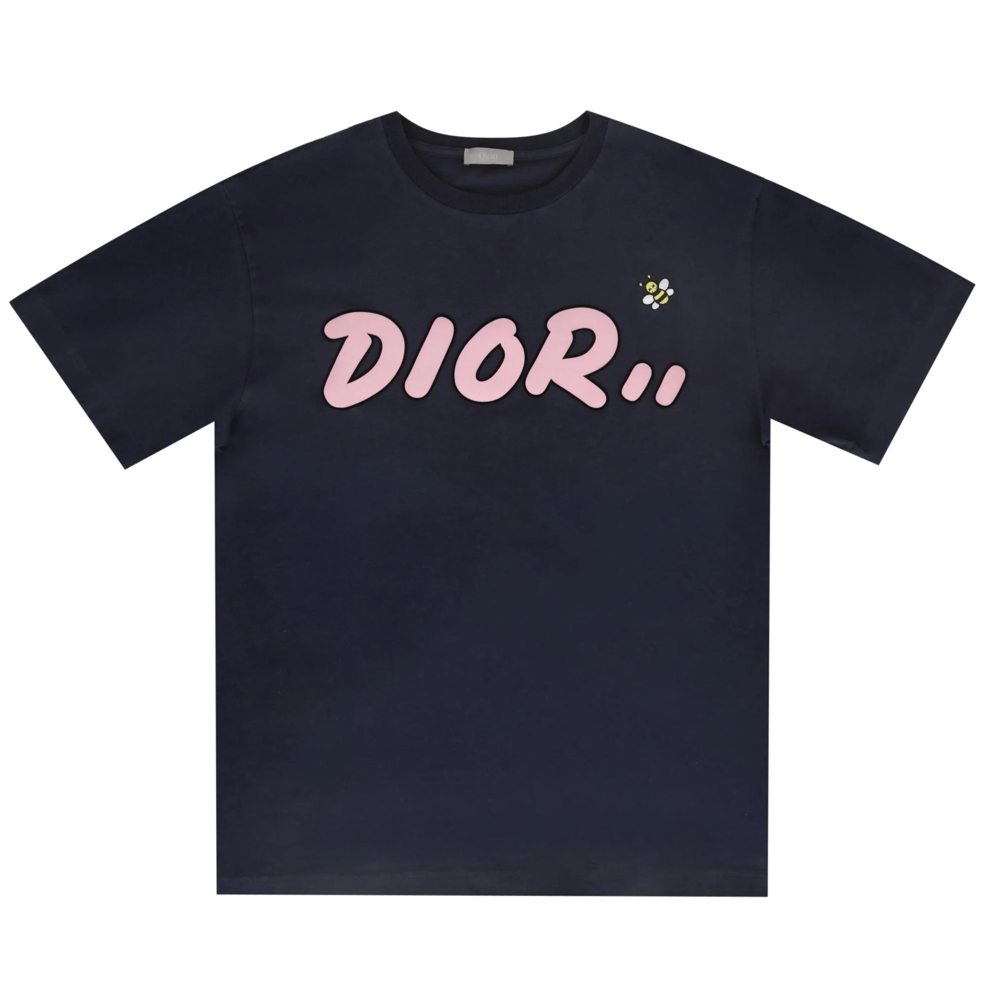 Dior x KAWS Ltd Edition Logo 'Bee' T-shirt. Size L