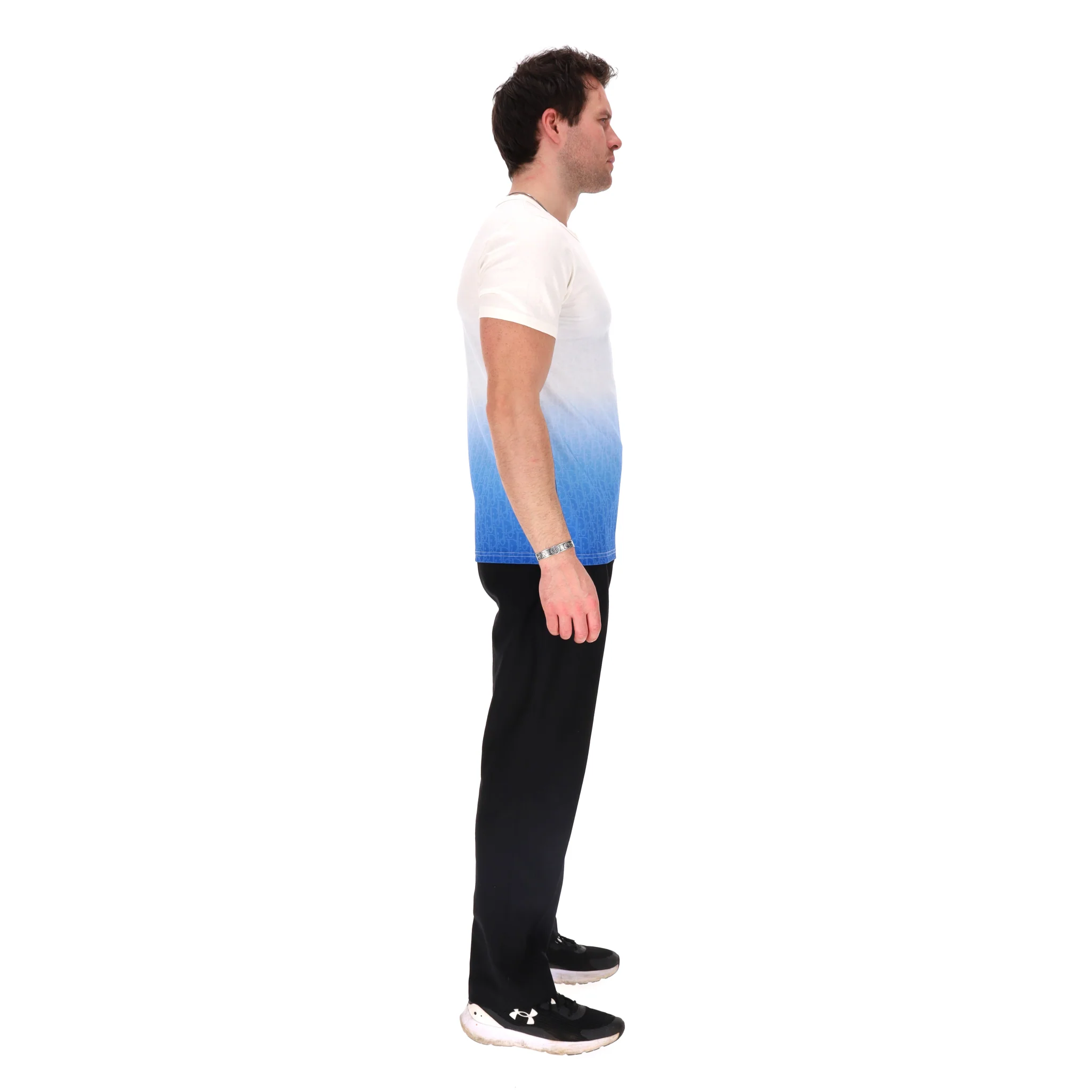 Dior Degrade Ombre 'Dior Oblique' T-Shirt. Size L - Image 3