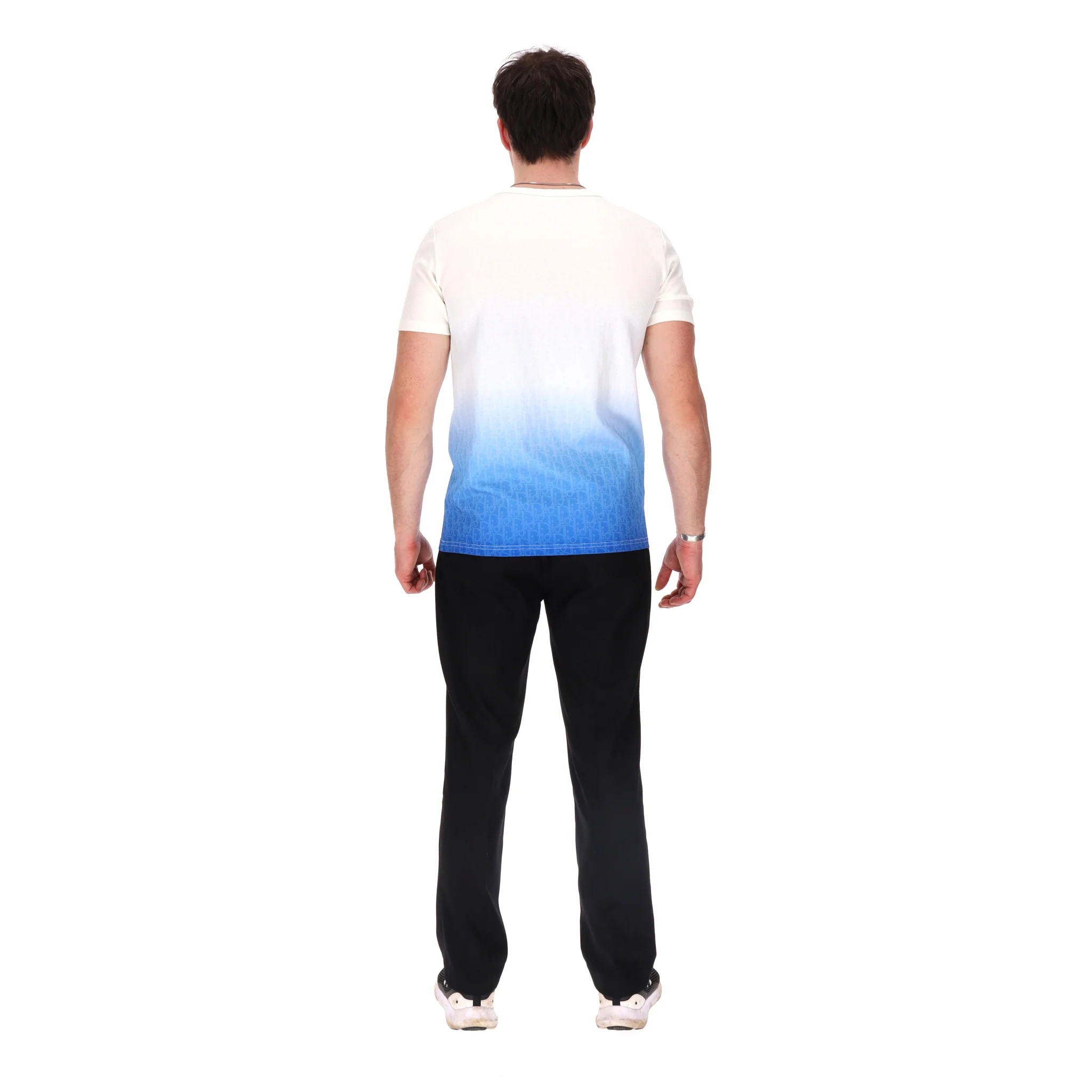 Dior Degrade Ombre 'Dior Oblique' T-Shirt. Size L - Image 4