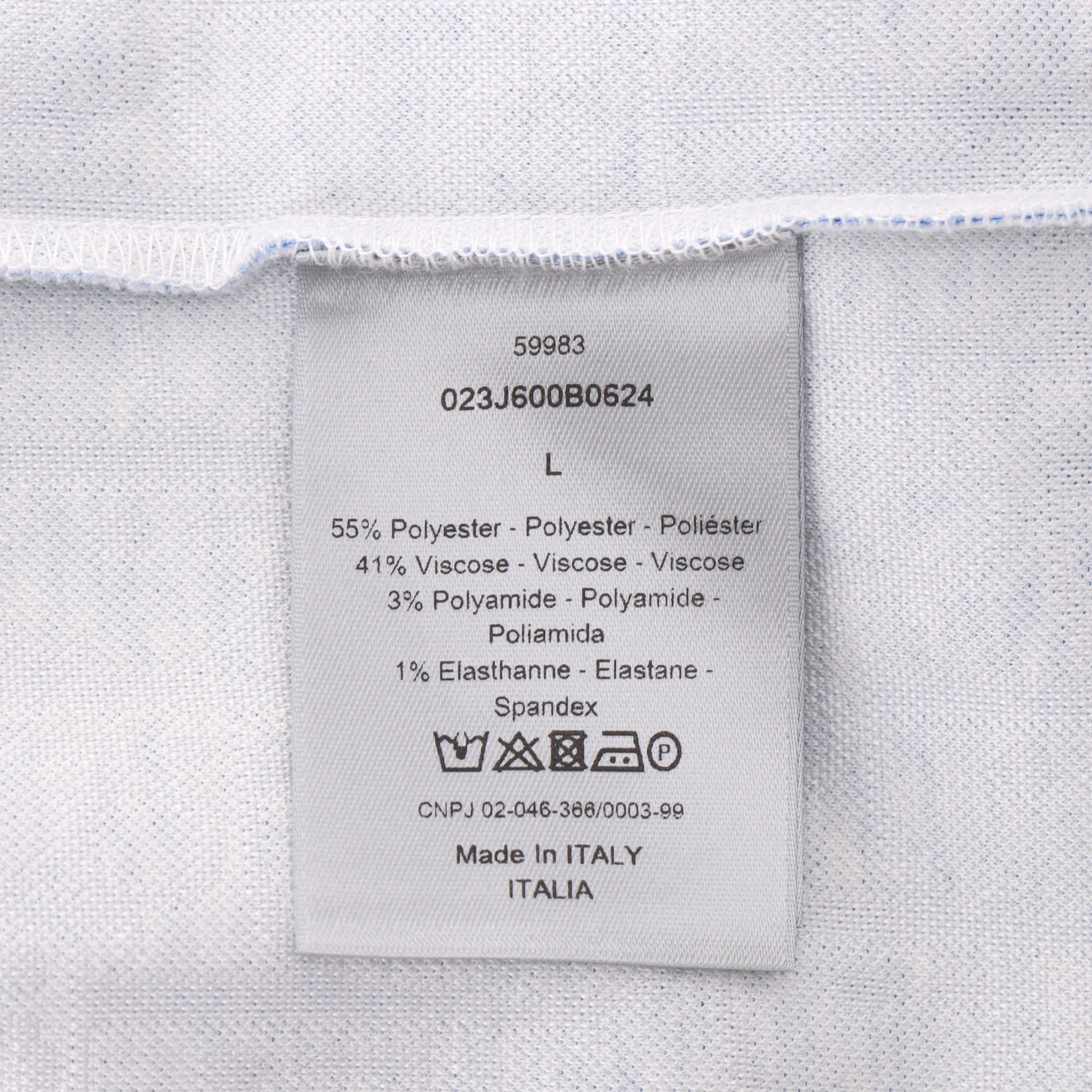 Dior Degrade Ombre 'Dior Oblique' T-Shirt. Size L - Image 7