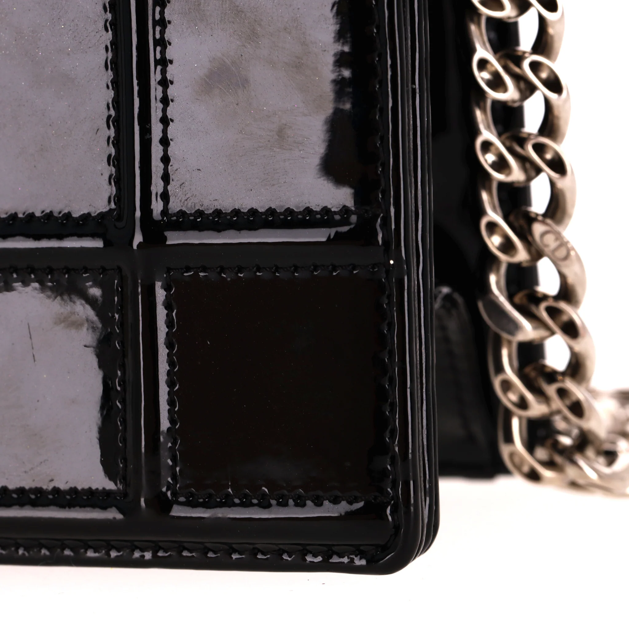 Christian Dior Patent Leather Cannage Diorama Medium Shoulder Bag - Image 13