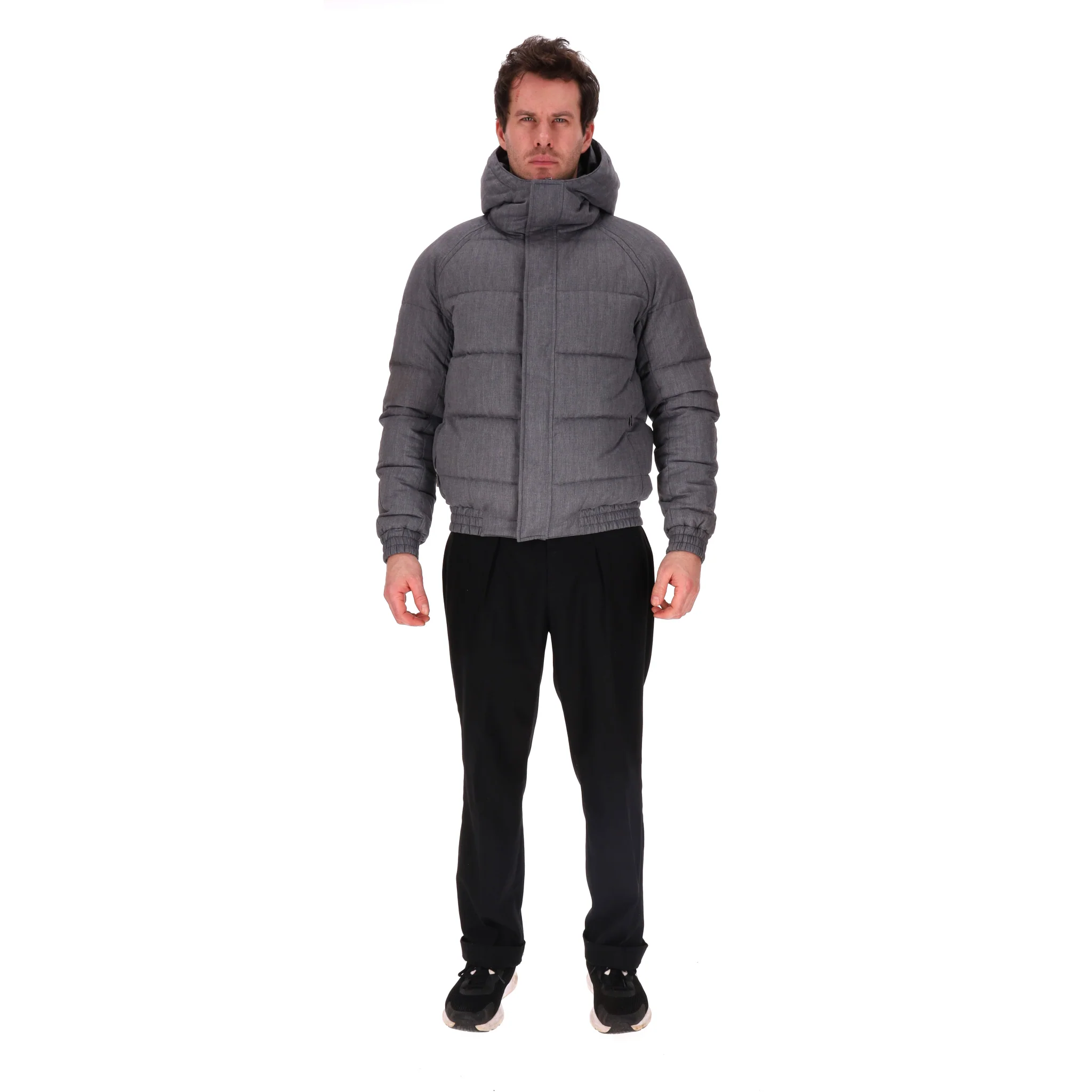 Dior Puffer Hooded Down Jacket. Size 52FR - Image 2