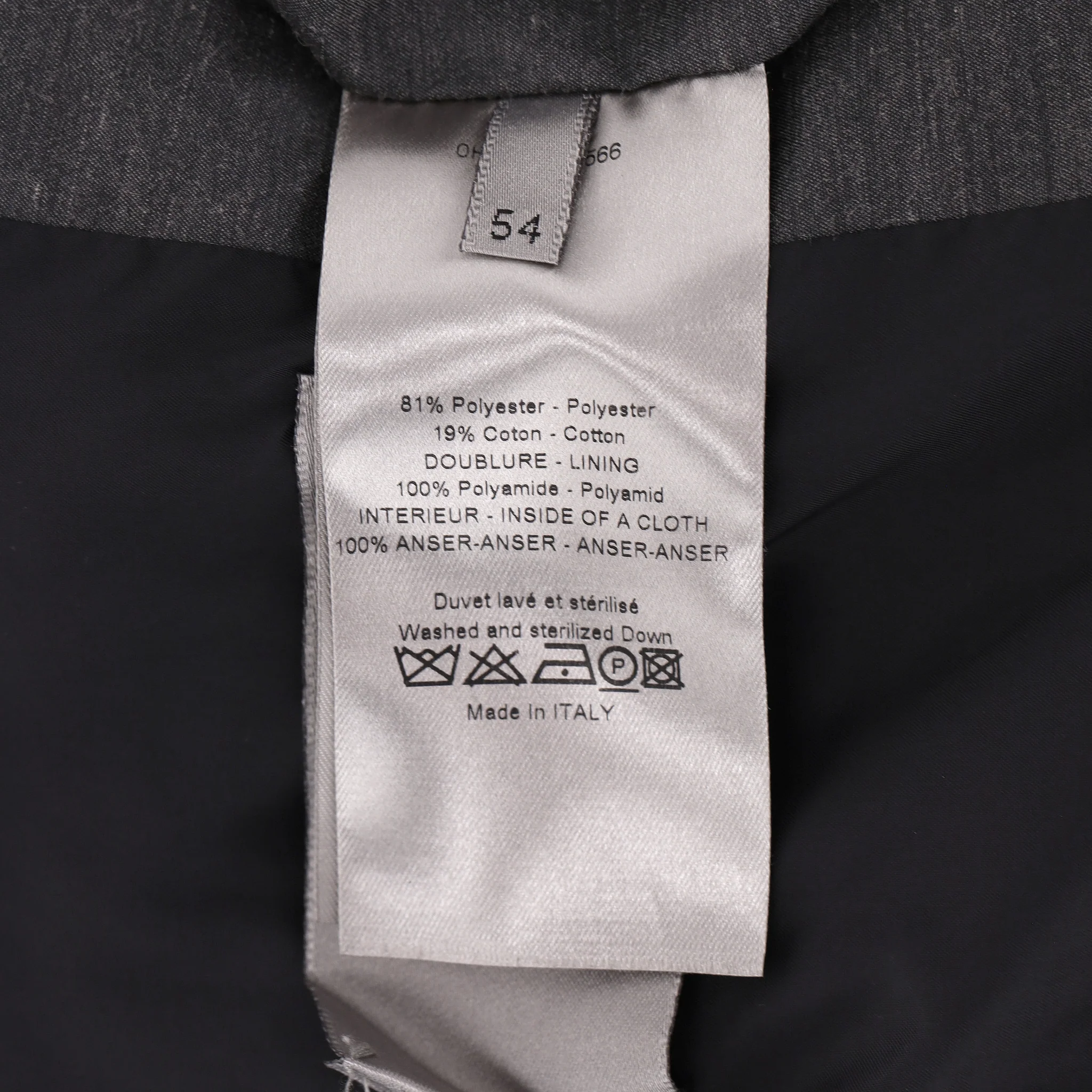 Dior Puffer Down Jacket. Size 54FR - Image 9