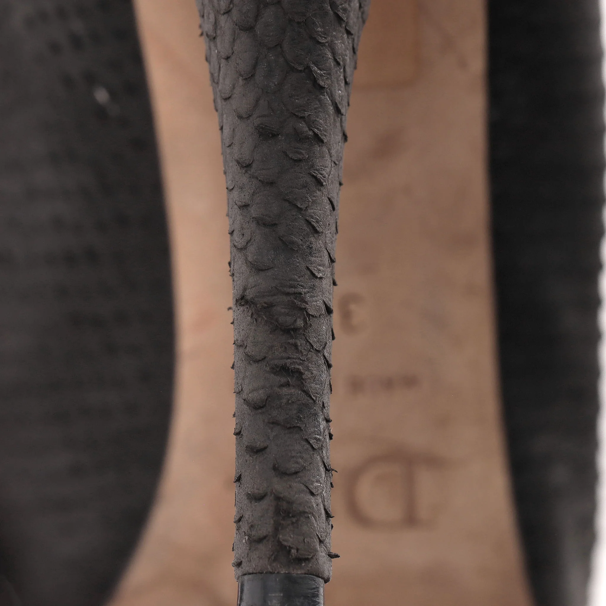 Dior Python Skin Logo Detail Pumps. Size 38.5 - Image 13