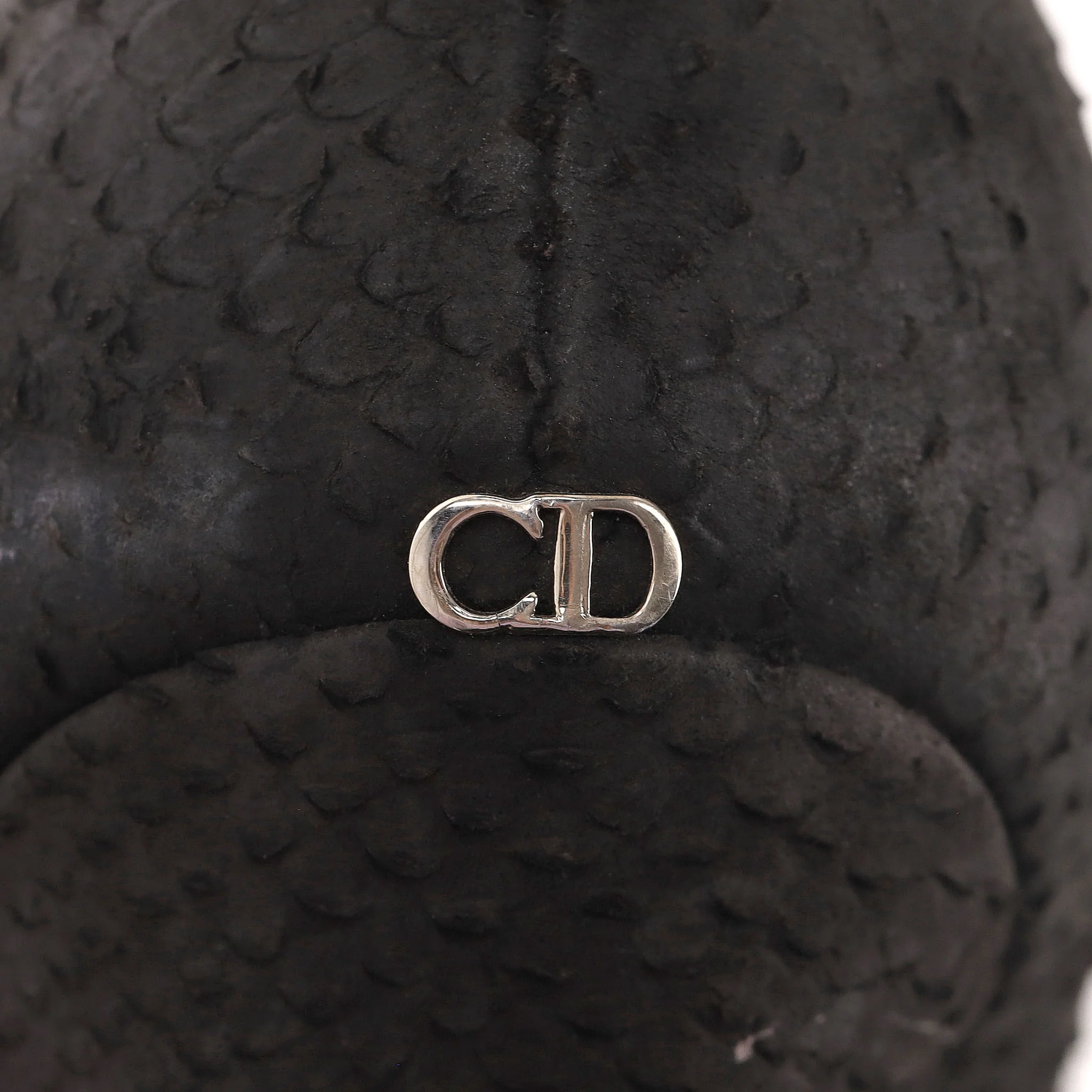Dior Python Skin Logo Detail Pumps. Size 38.5 - Image 6
