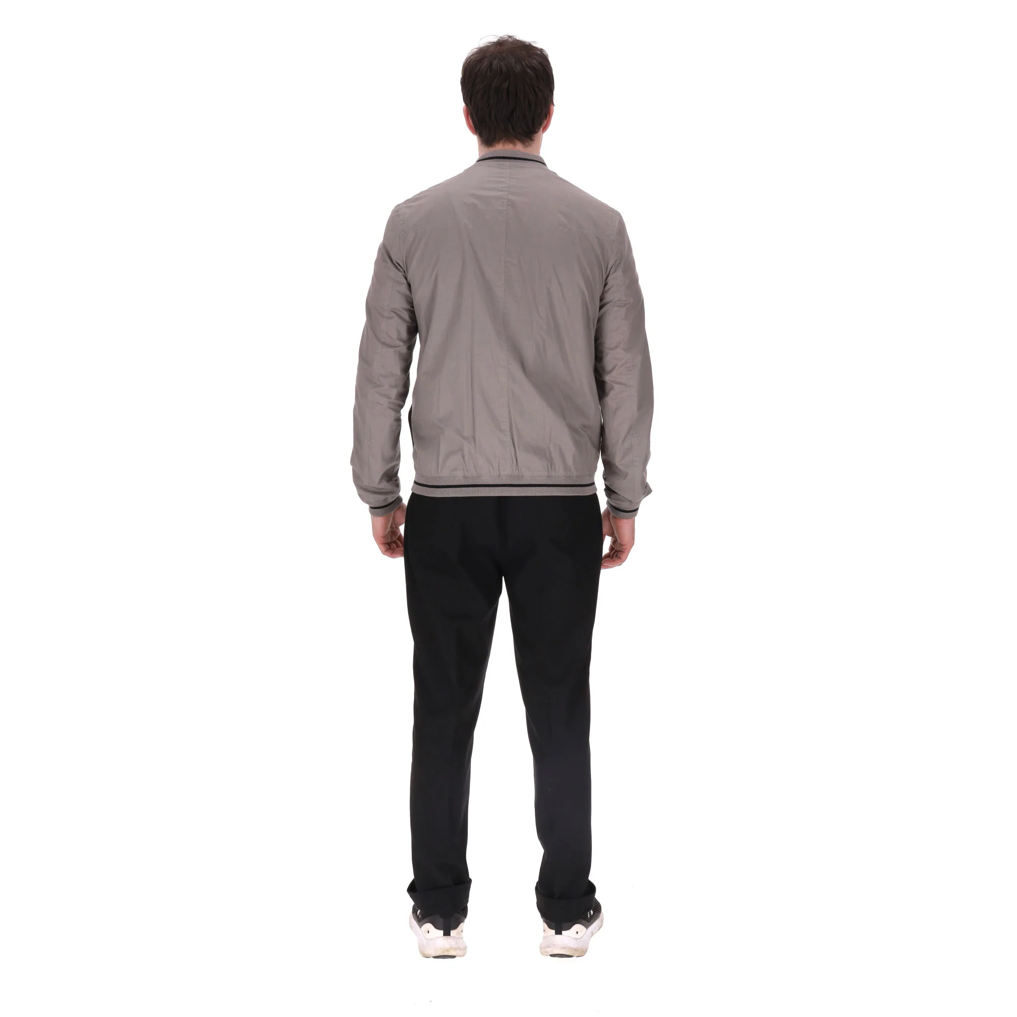 Dior Bee-Embroidered Cotton Bomber Jacket. Size 52FR - Image 4