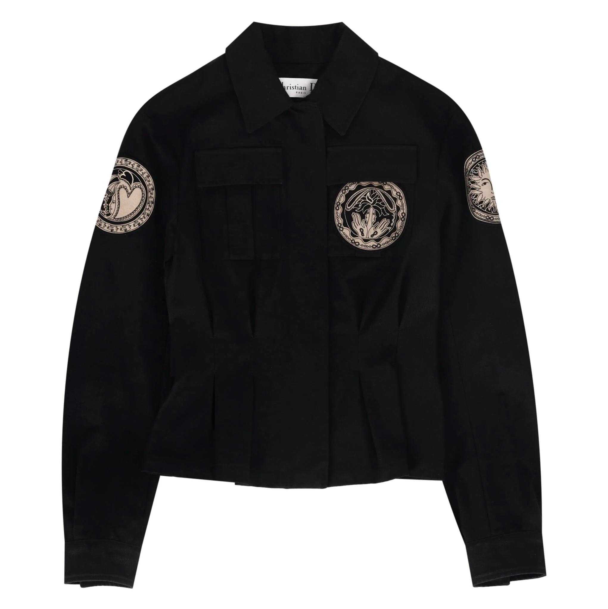 Dior Tarot Card Collection Cotton Jacket. Size 34FR