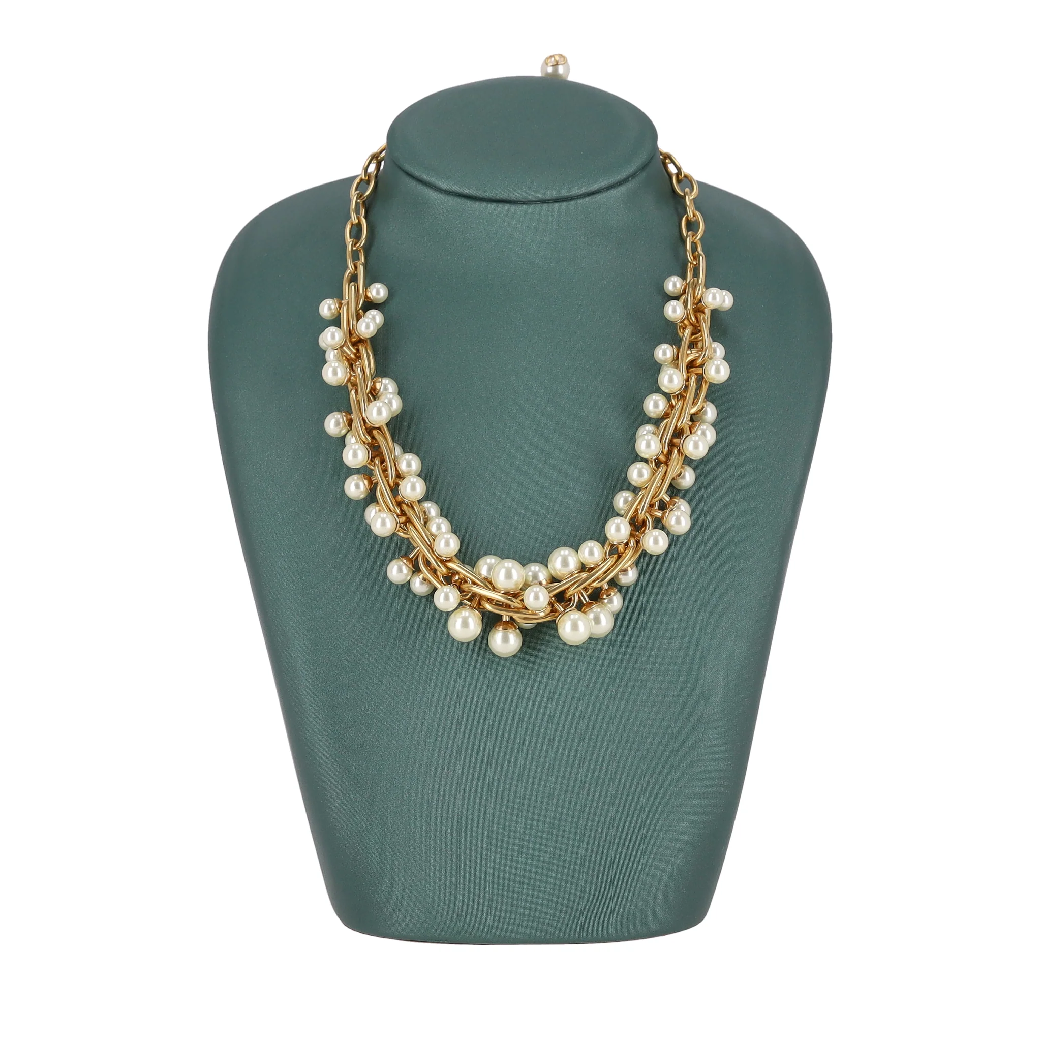 Dior TorsaDior Choker Embellished With White Resin Pearls - Image 3
