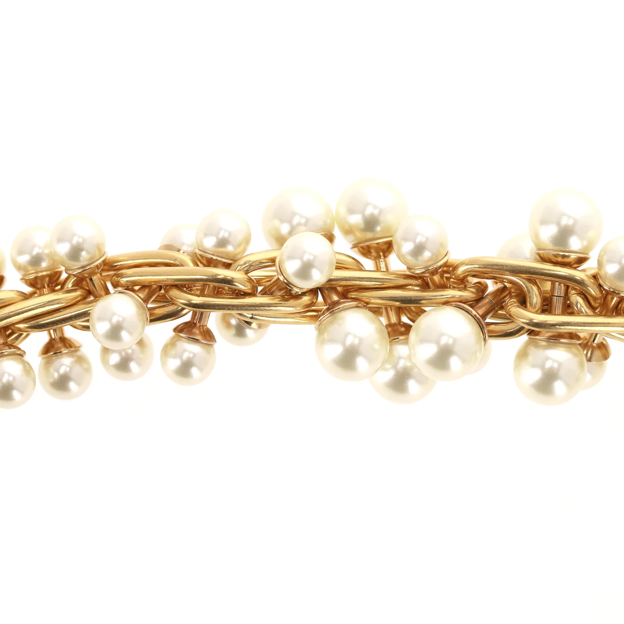 Dior TorsaDior Choker Embellished With White Resin Pearls - Image 5