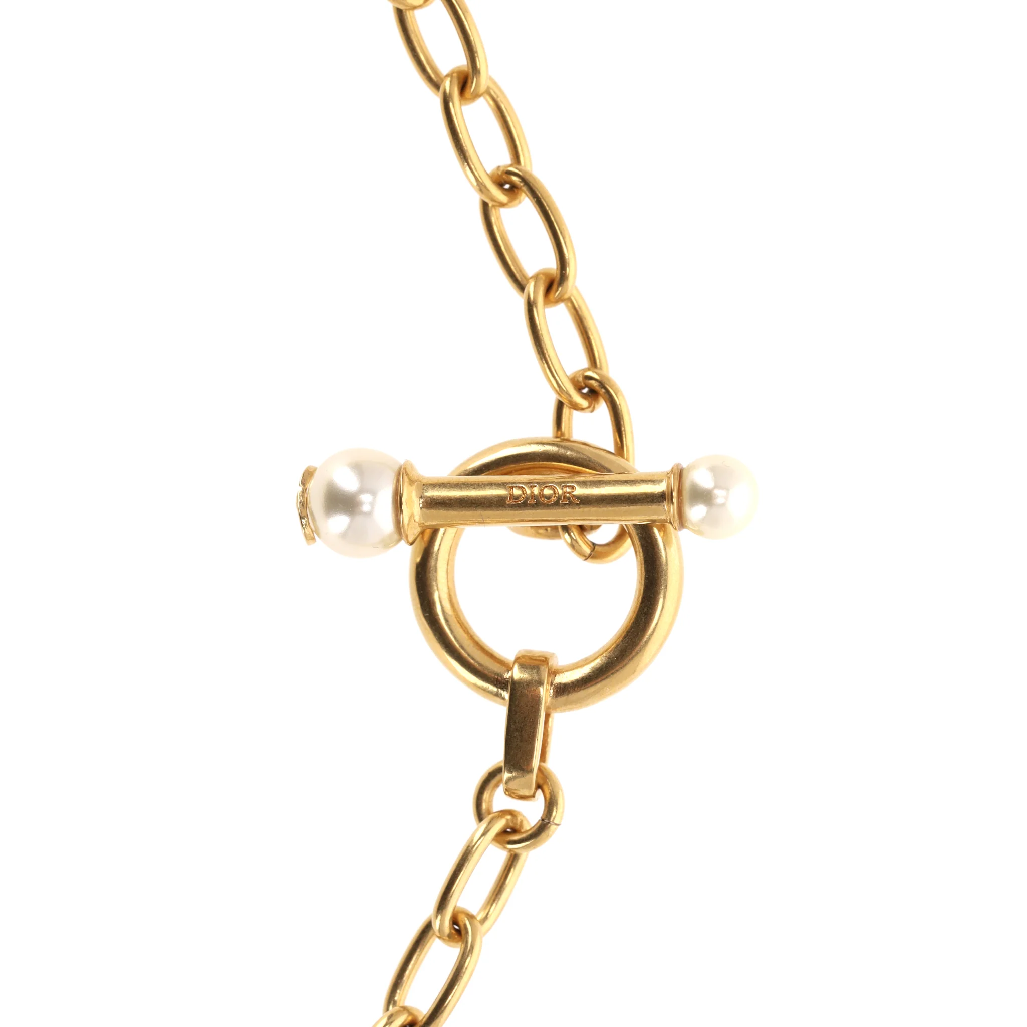 Dior TorsaDior Choker Embellished With White Resin Pearls - Image 7