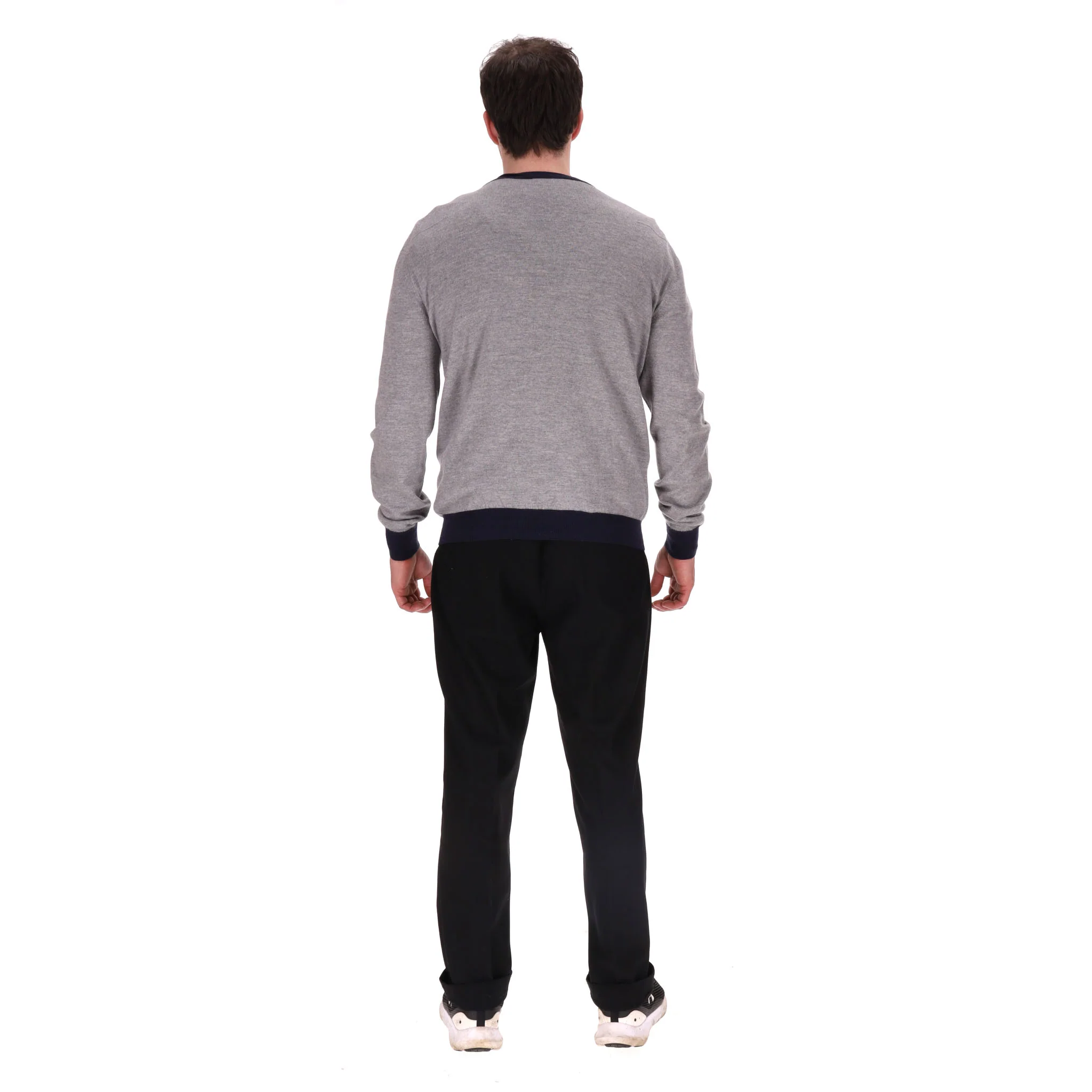 Dior Virgin Wool V-Neck Cardigan. Size XL - Image 4