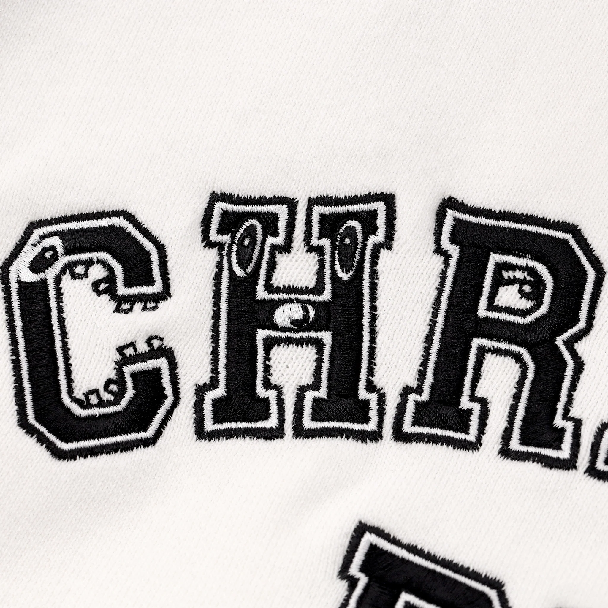 Dior x Kenny Scharf Logo Embroidered Varsity Hoodie. Size L - Image 6