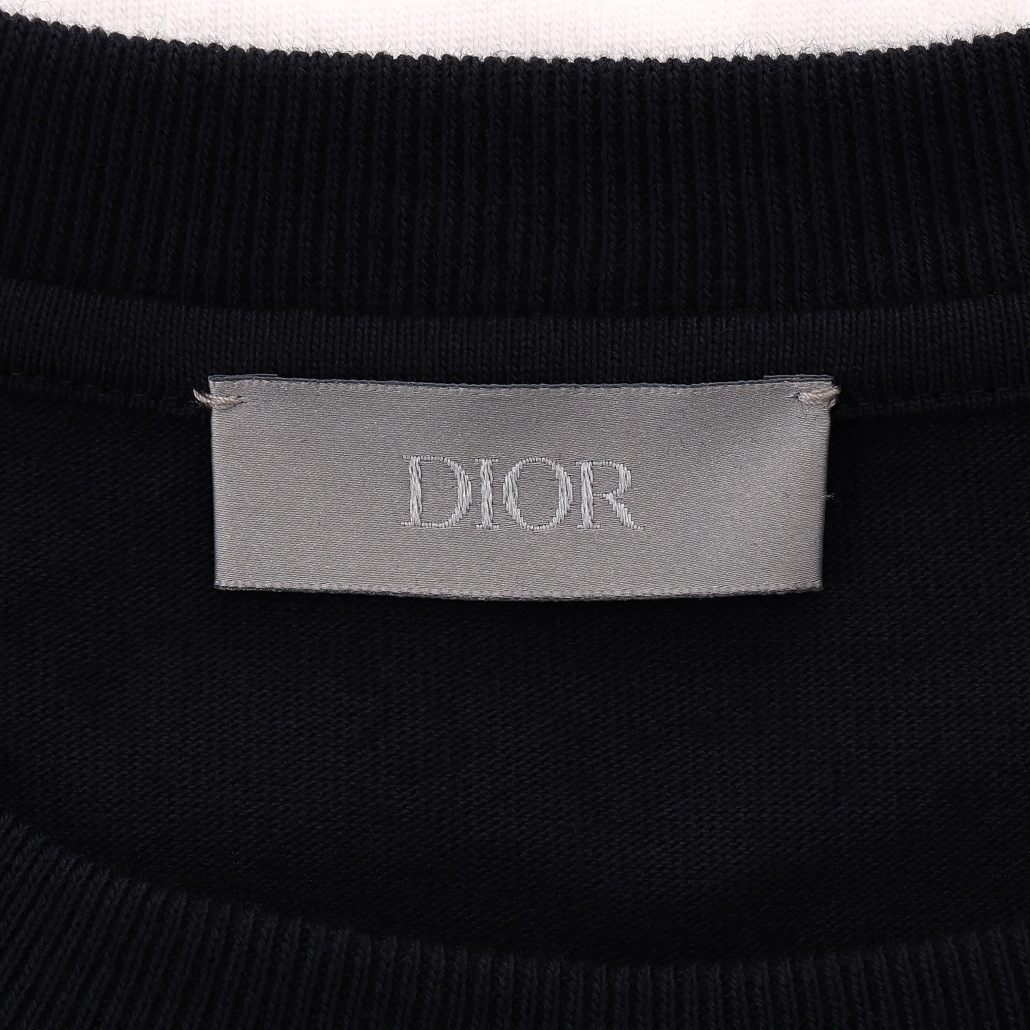 Dior x Kenny Scharf Ltd Edition Oversized Logo Embroidered T-Shirt. Size L - Image 6