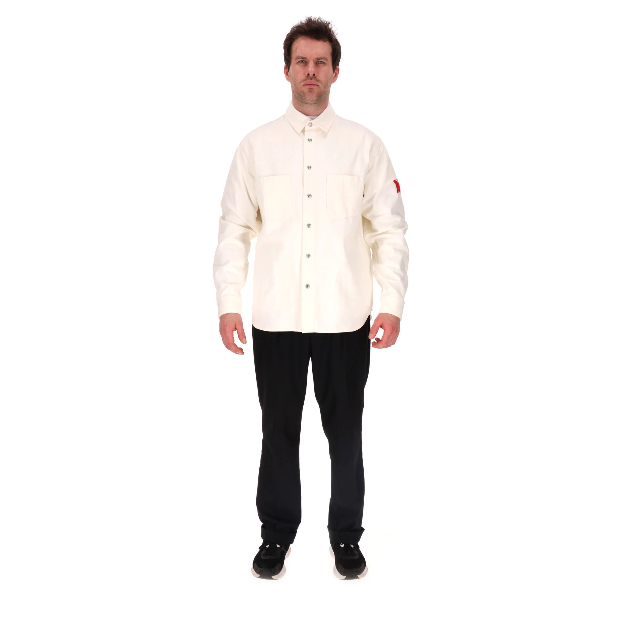 Dior x Shawn Stussy Year of the Ox Denim Shirt With 'Dior' Logo. Size 42FR - Image 3
