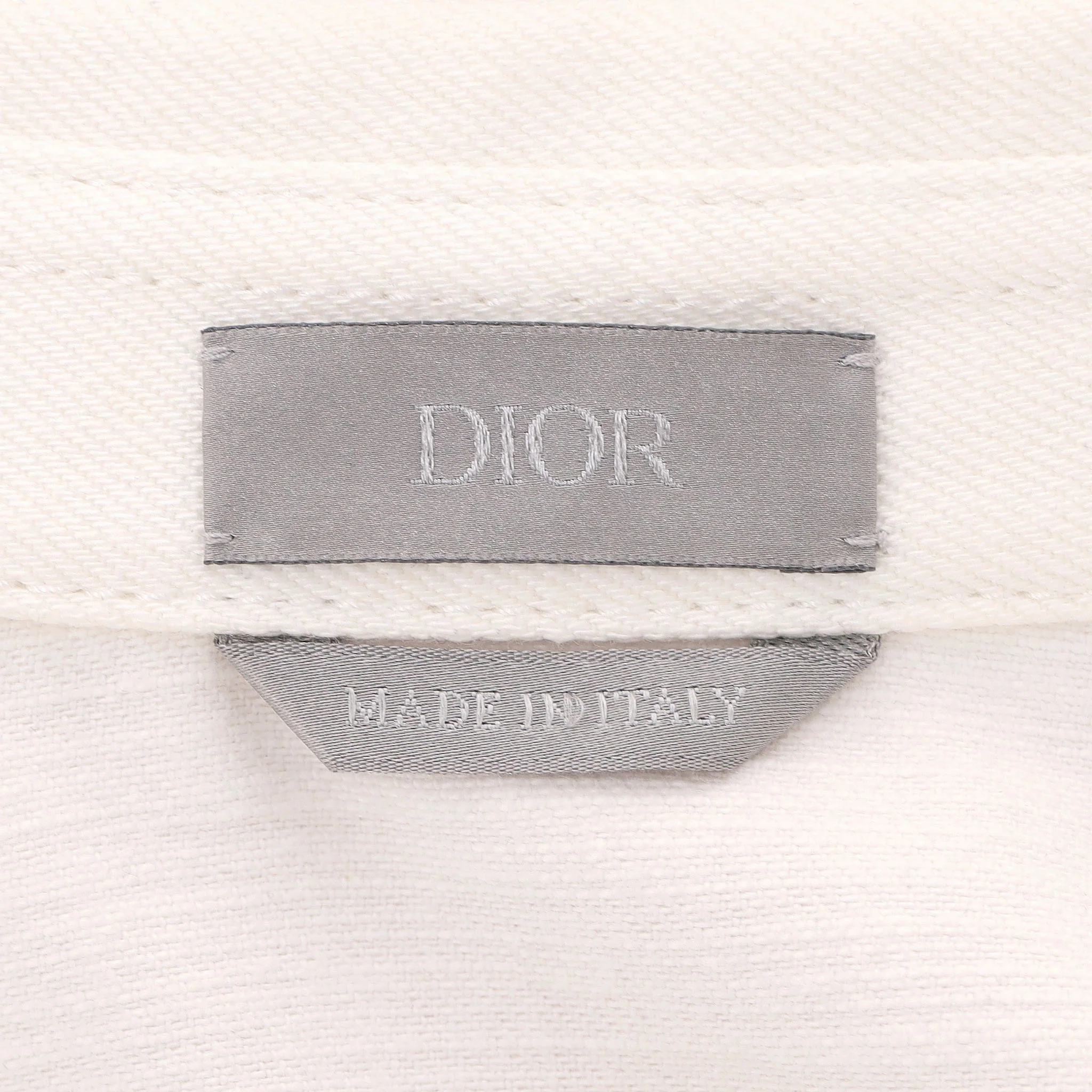Dior x Shawn Stussy Year of the Ox Denim Shirt With 'Dior' Logo. Size 42FR - Image 8