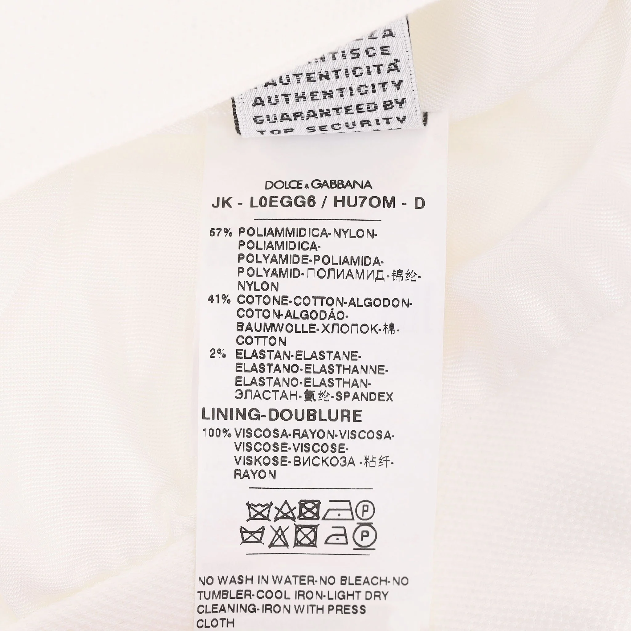 Dolce & Gabbana Baby Textured Jacket. Size 6M - Image 7