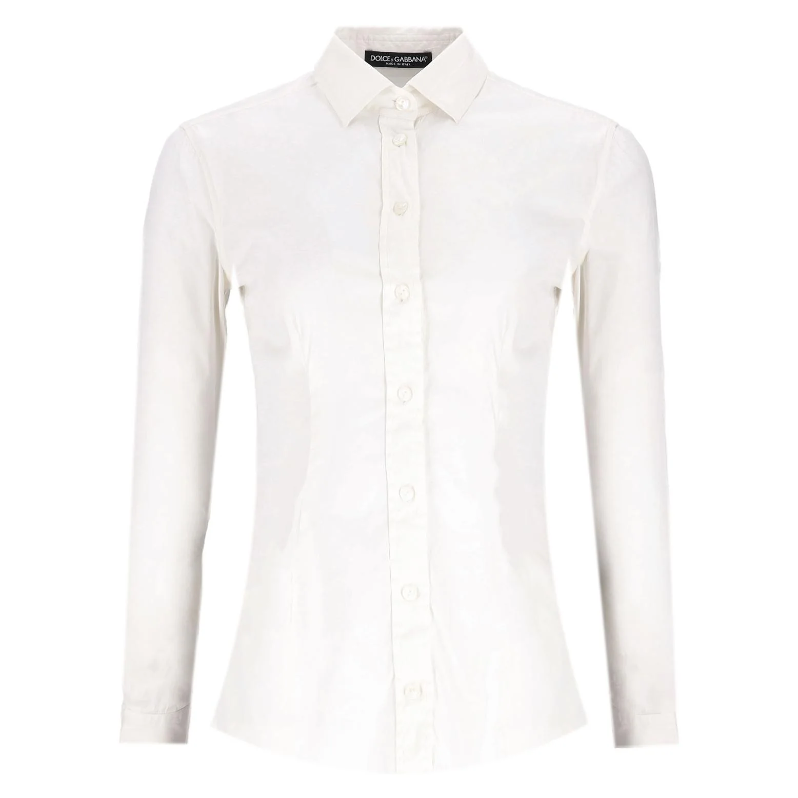 Dolce & Gabbana Fitted Cotton Shirt. Size 38IT