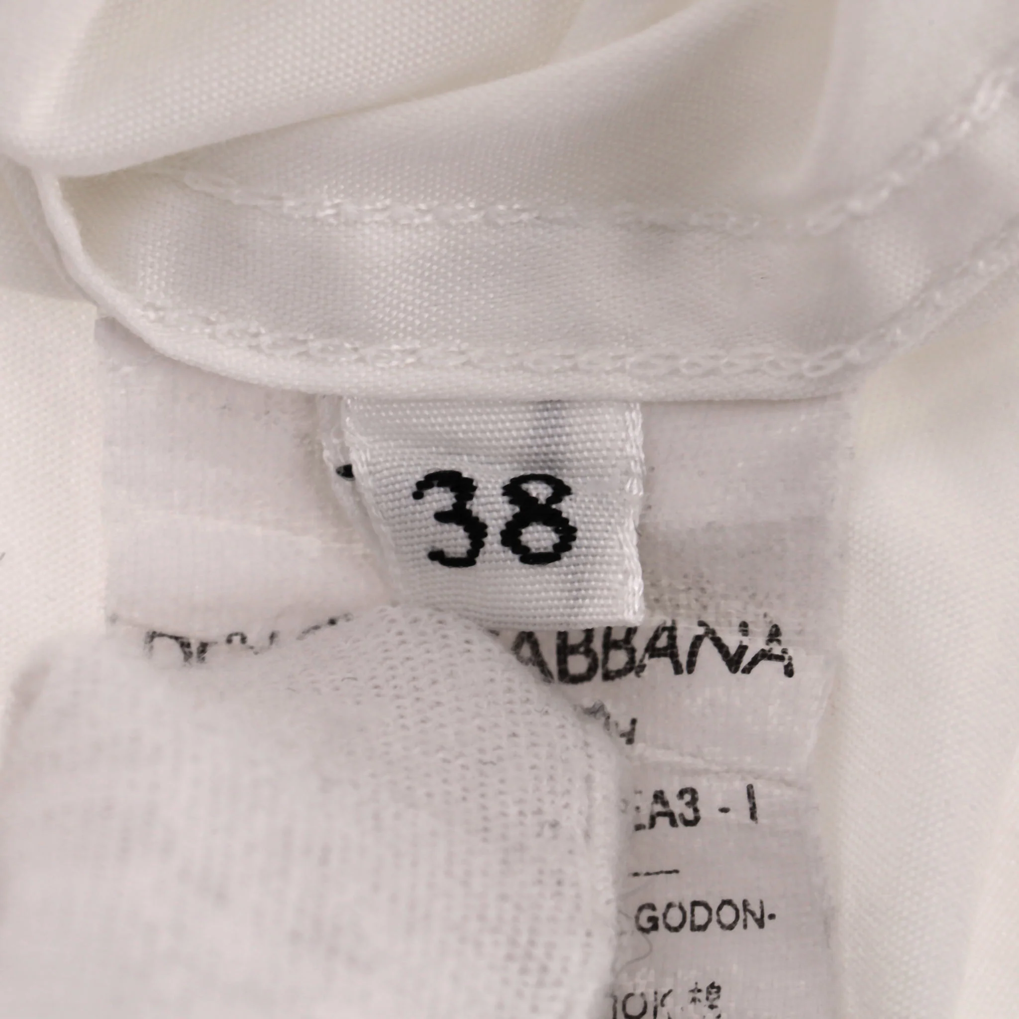 Dolce & Gabbana Fitted Cotton Shirt. Size 38IT - Image 8