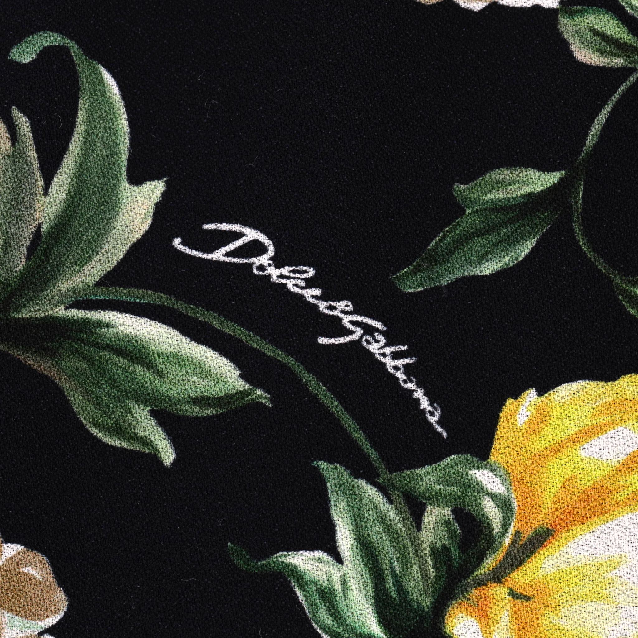 Dolce & Gabbana Floral Rose Print Dress. Size 40IT - Image 5