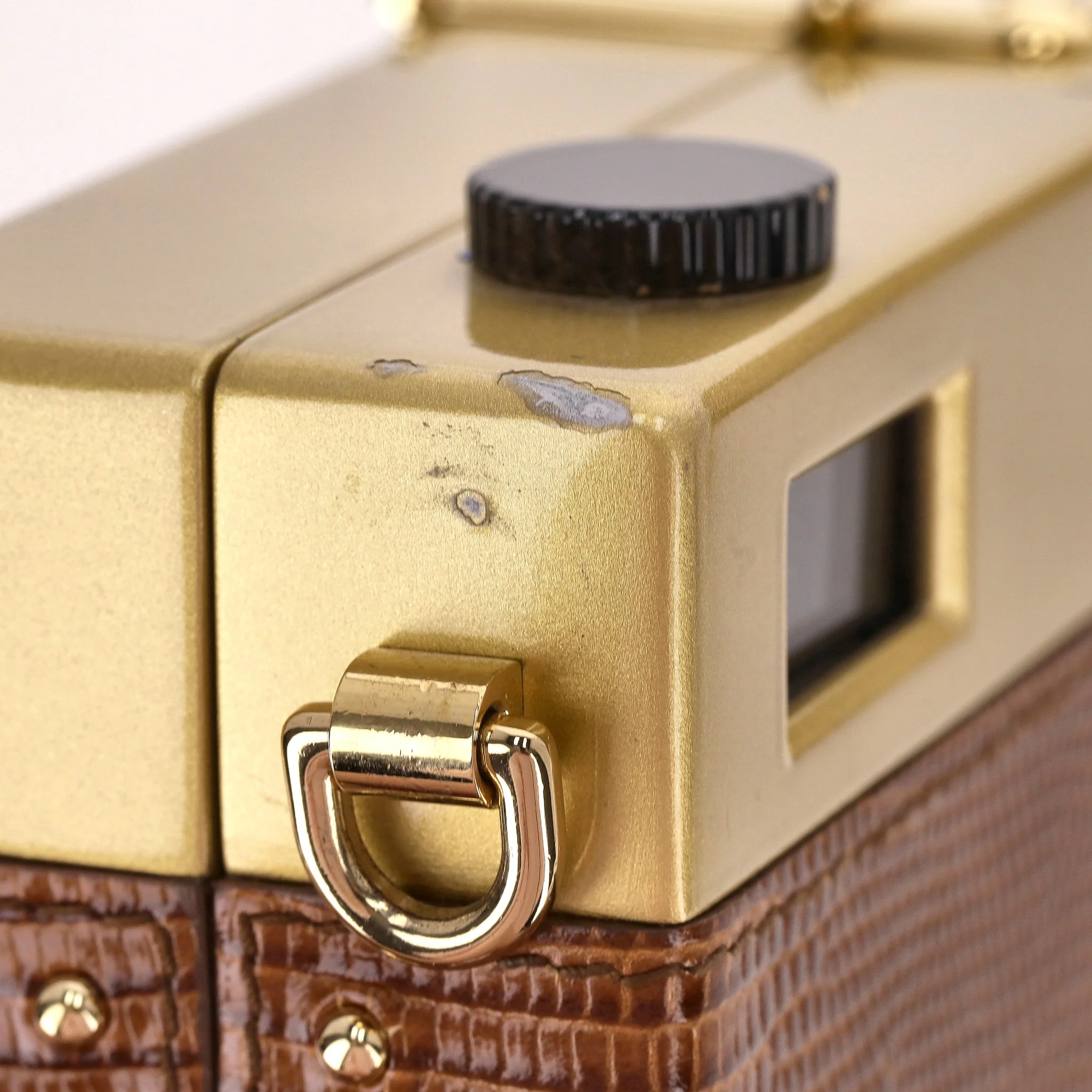 Dolce & Gabbana Lizard Skin Camera Bag - Image 11
