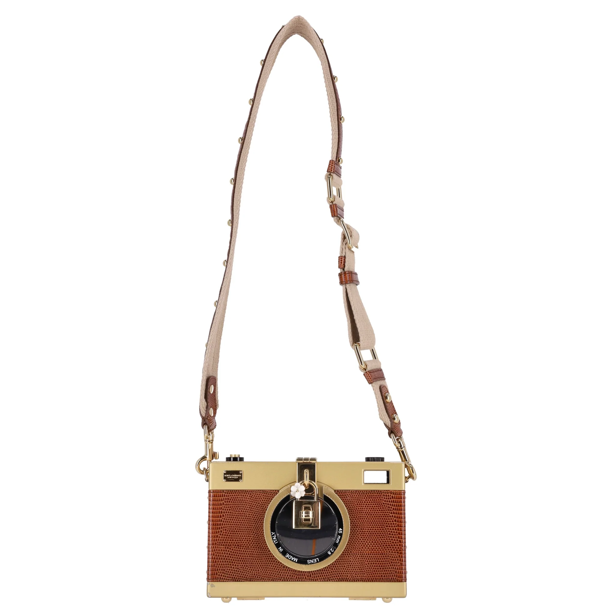 Dolce & Gabbana Lizard Skin Camera Bag - Image 3