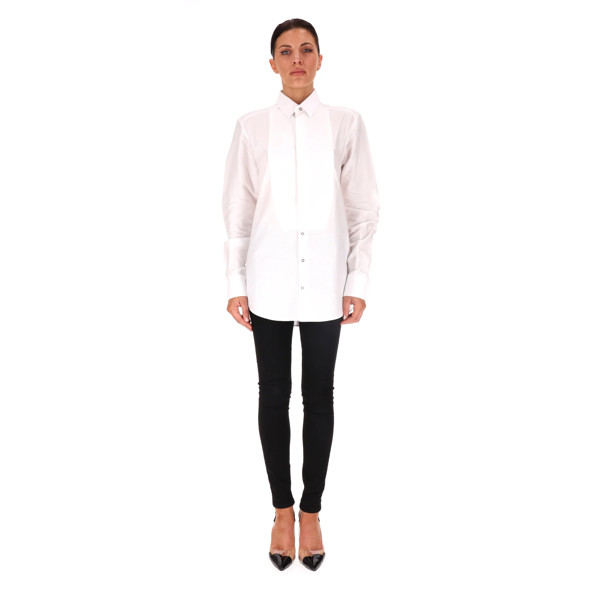 Dolce & Gabbana Oversized Cotton Shirt. Size XS - Image 2