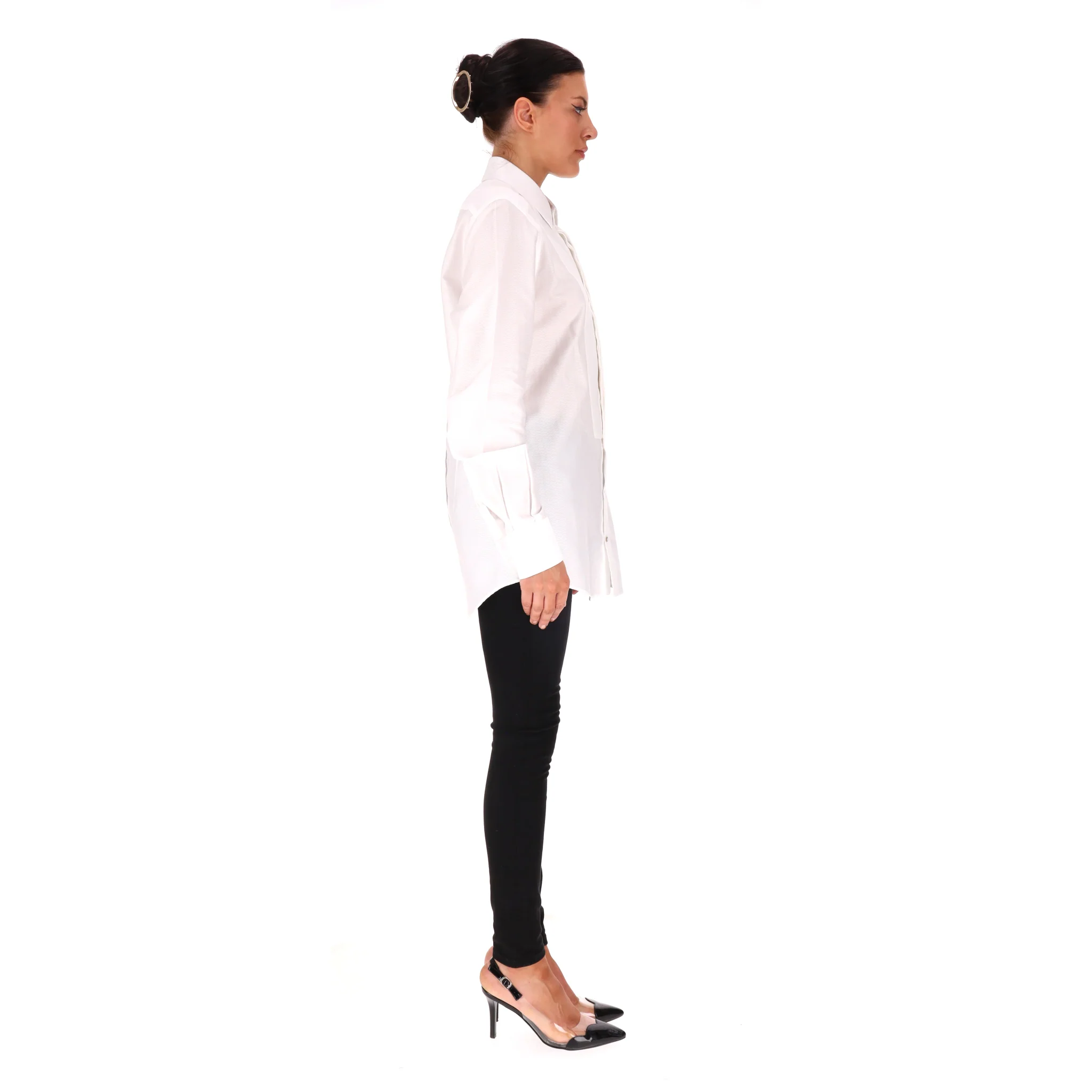 Dolce & Gabbana Oversized Cotton Shirt. Size XS - Image 3