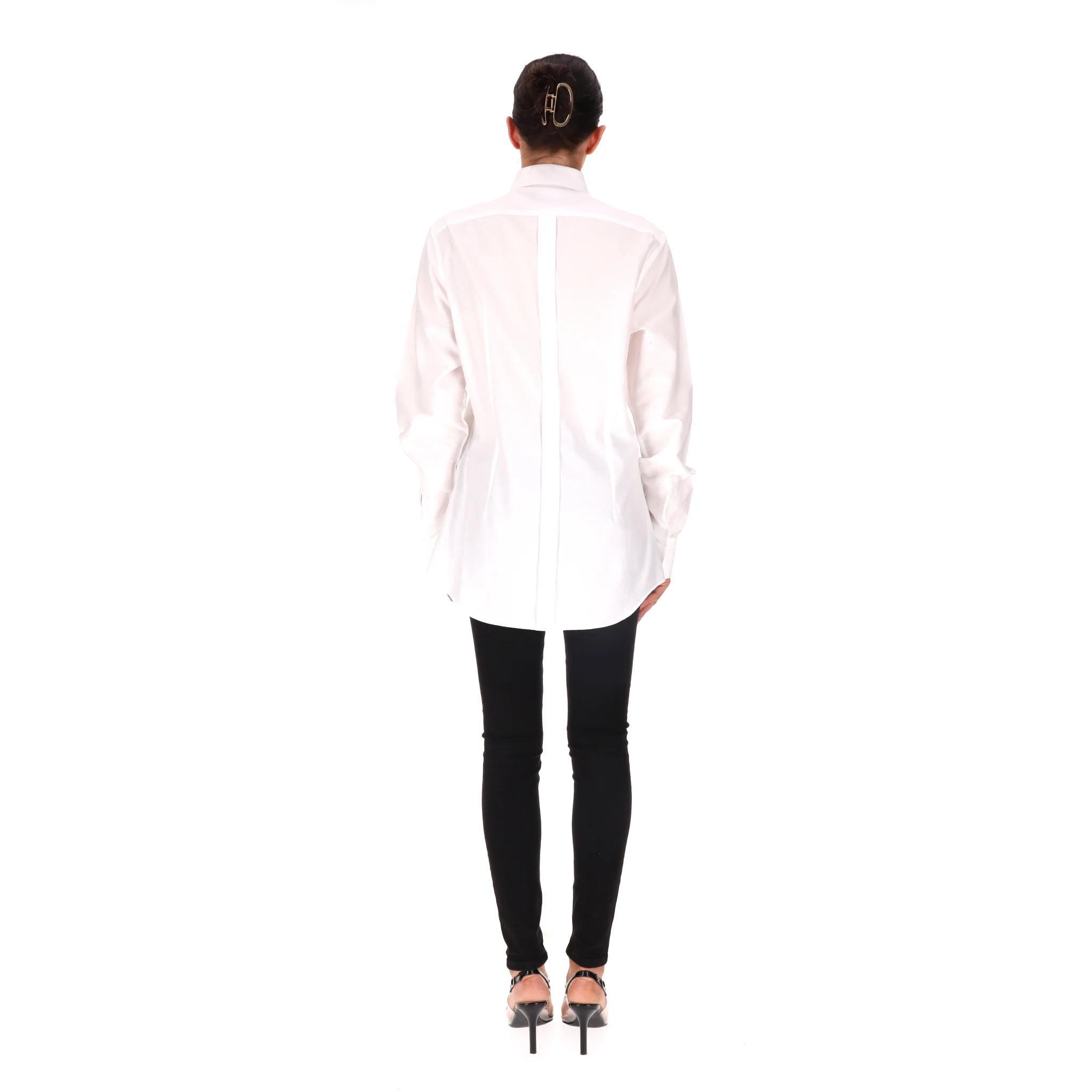 Dolce & Gabbana Oversized Cotton Shirt. Size XS - Image 4