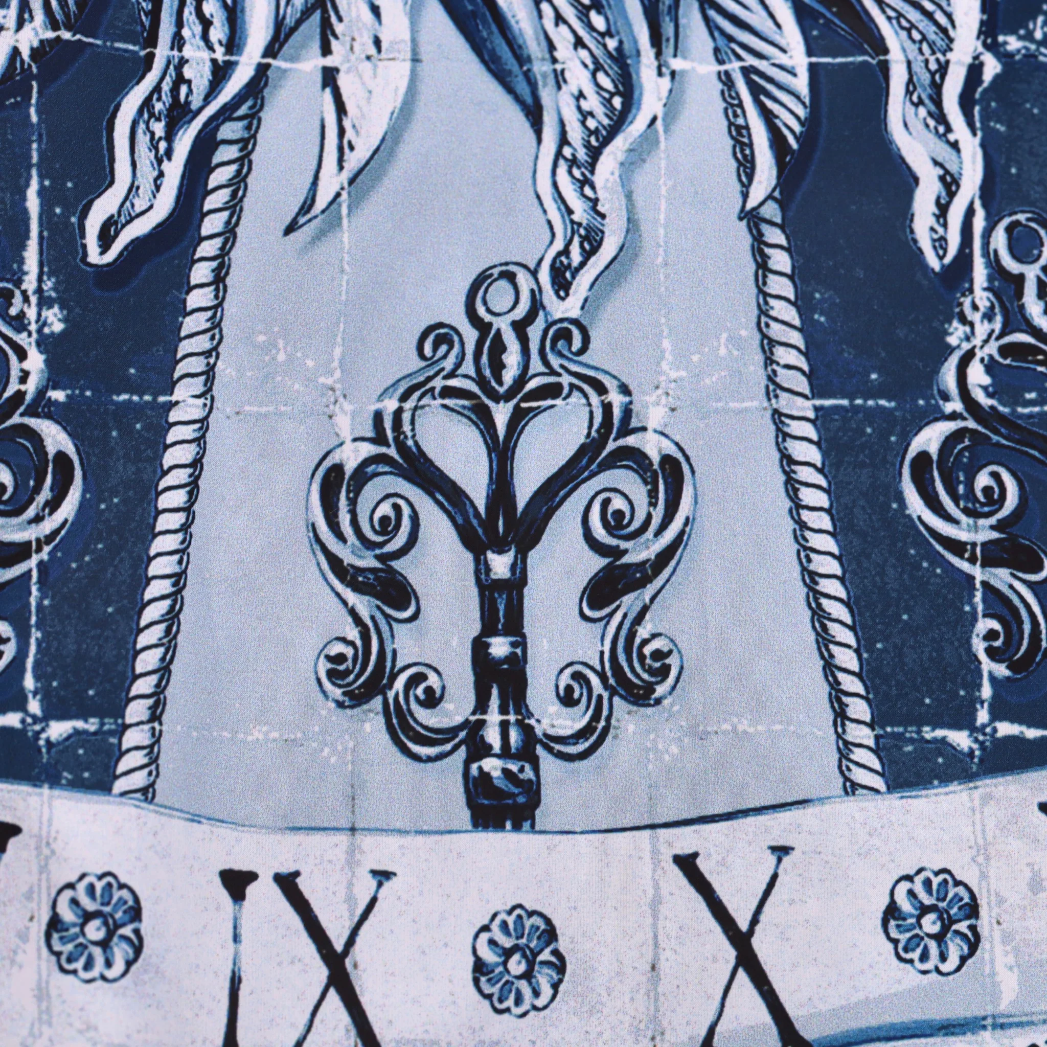 Dolce & Gabbana Roman Sun Zodiac Print Bomber Jacket. Size 44IT - Image 7