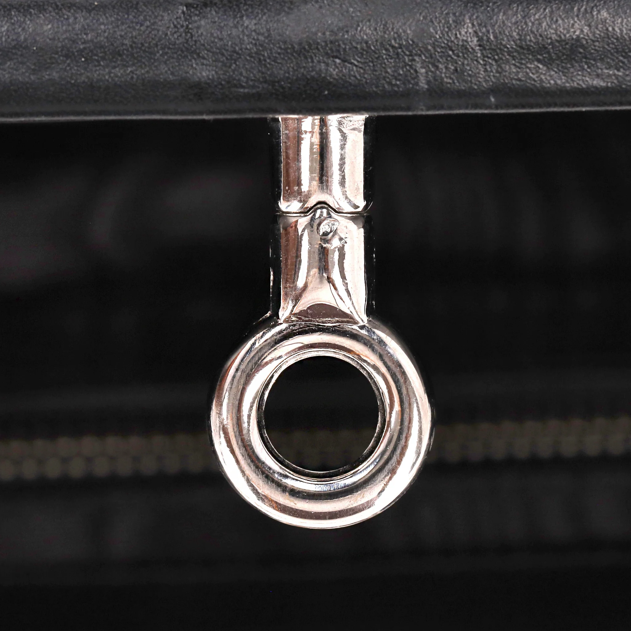 Dries Van Noten Leather Bag With A Chain Strap - Image 8