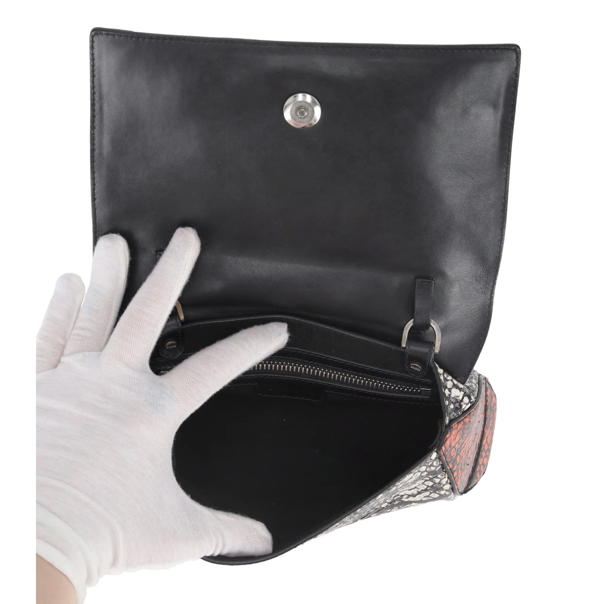Emilio Pucci Snakeskin Crossbody Bag - Image 6