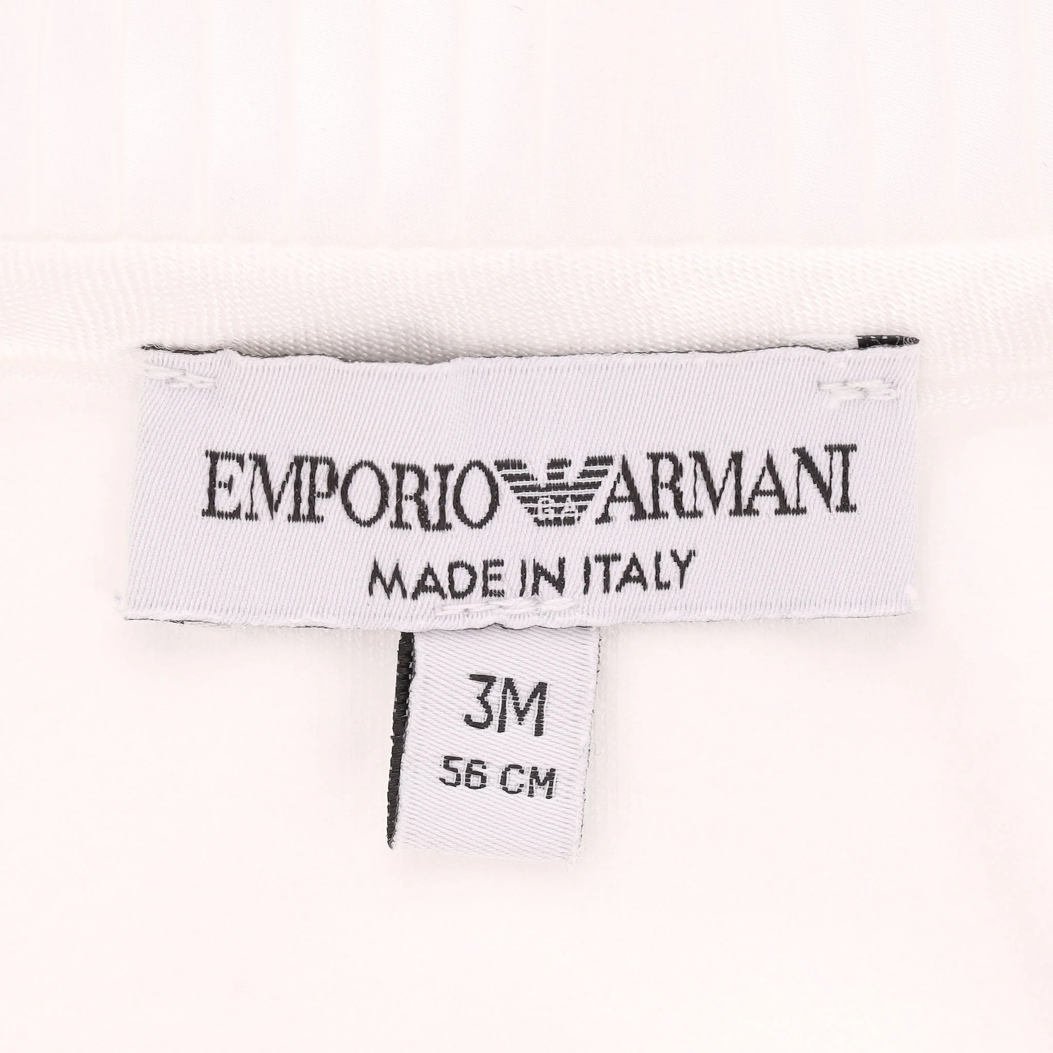Emporio Armani Baby Girl Cotton Romper. Size 3M - Image 5