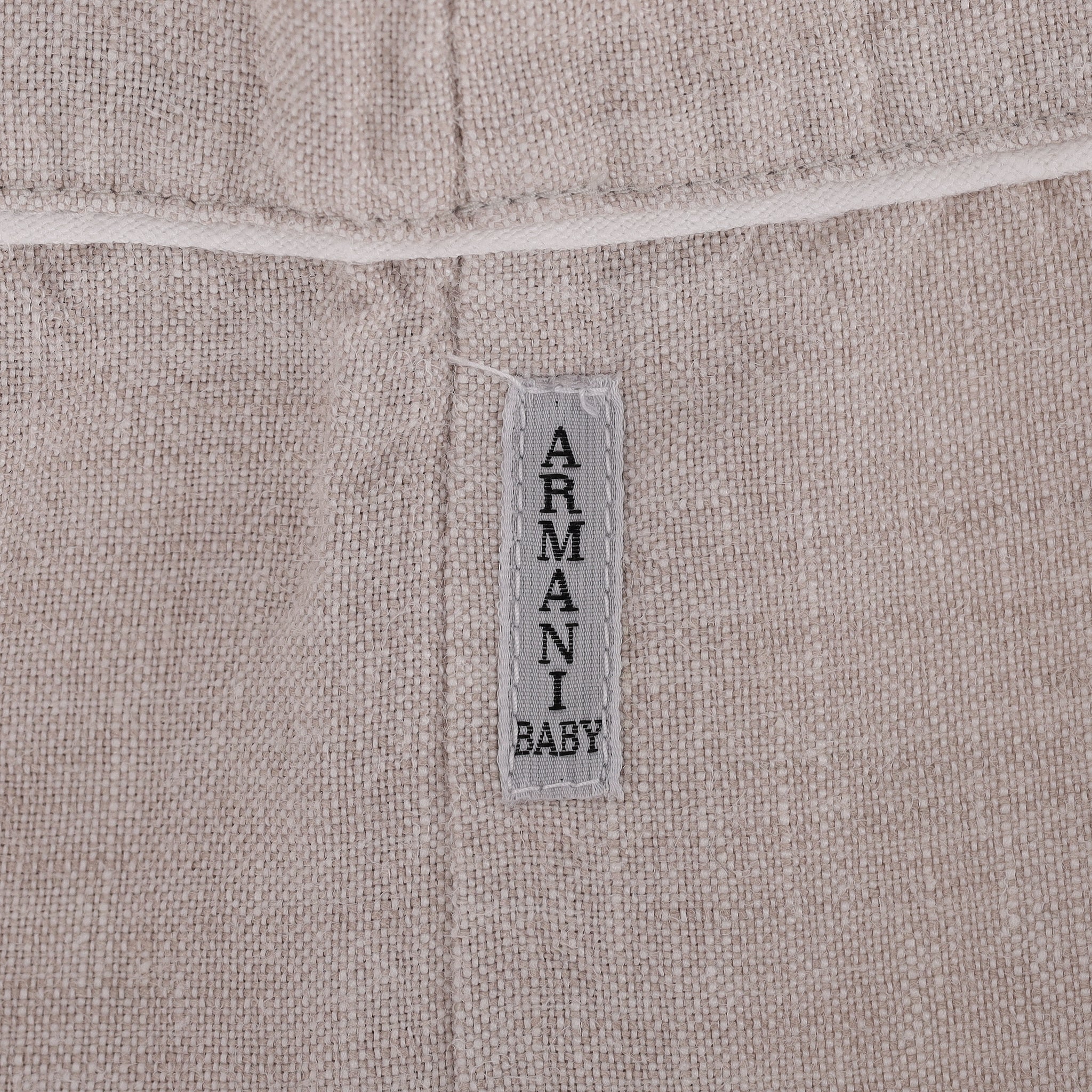 Emporio Armani Baby Girl Linen Romper. Size 6M - Image 4