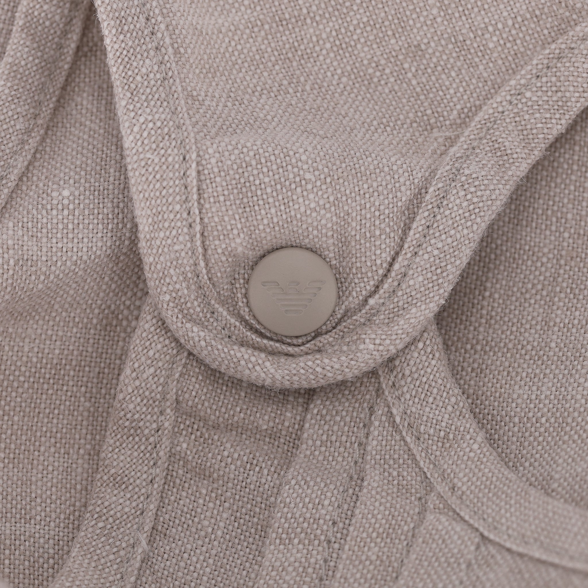 Emporio Armani Baby Girl Linen Romper. Size 6M - Image 6